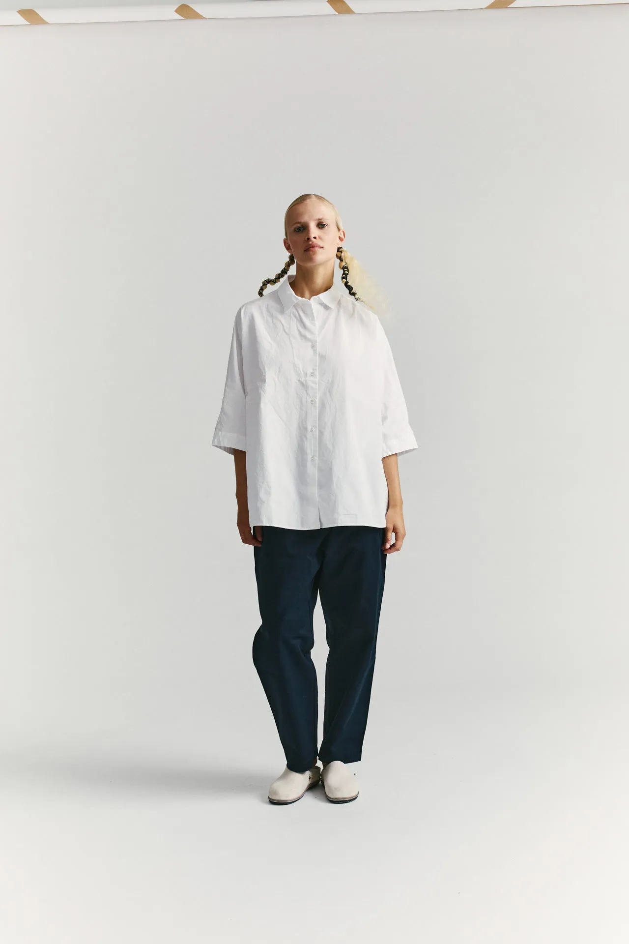WAGA SHIRT - COT - WHITE sold by Casey Casey Womens product image thumbnail 4