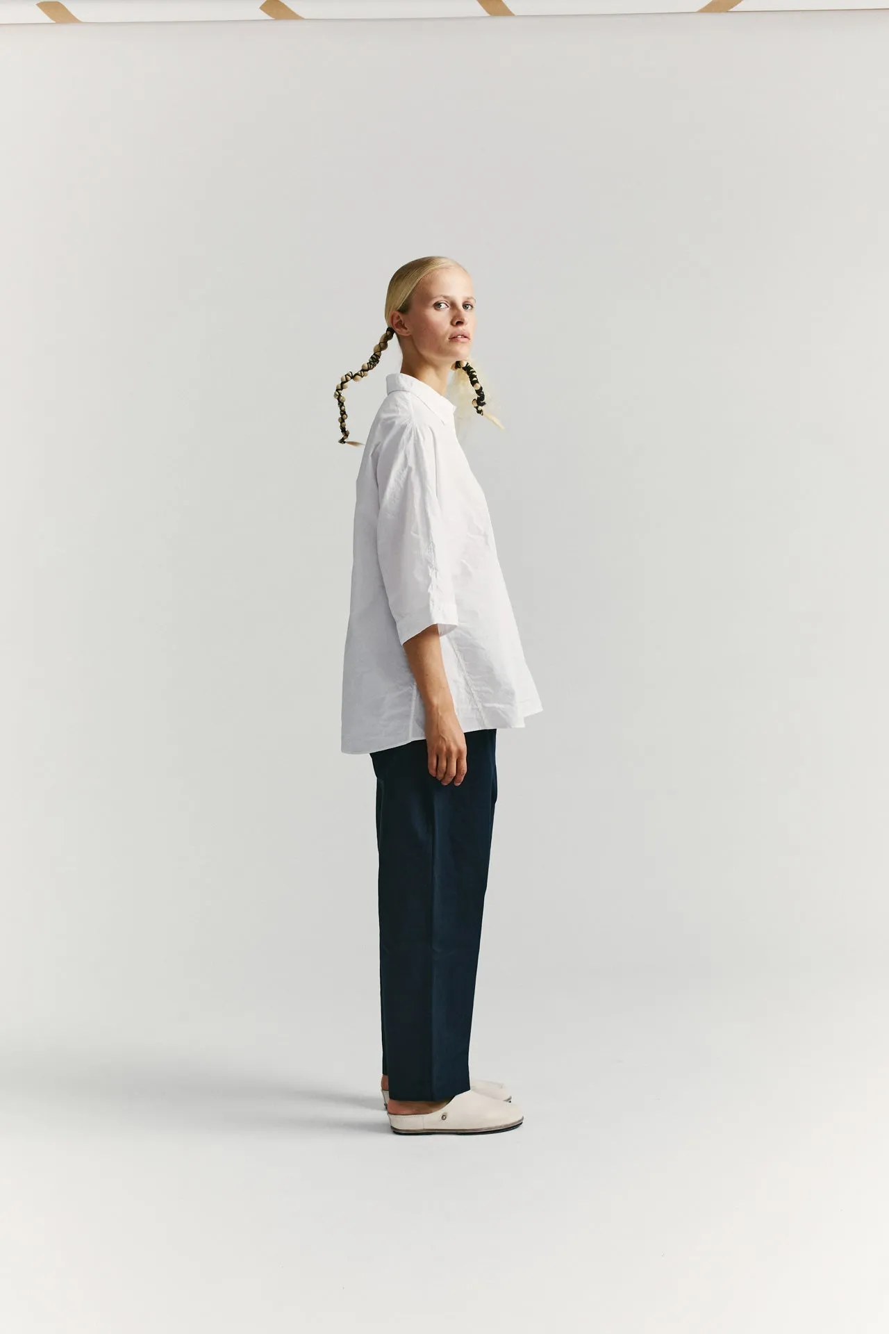 WAGA SHIRT - COT - WHITE sold by Casey Casey Womens product image thumbnail 3