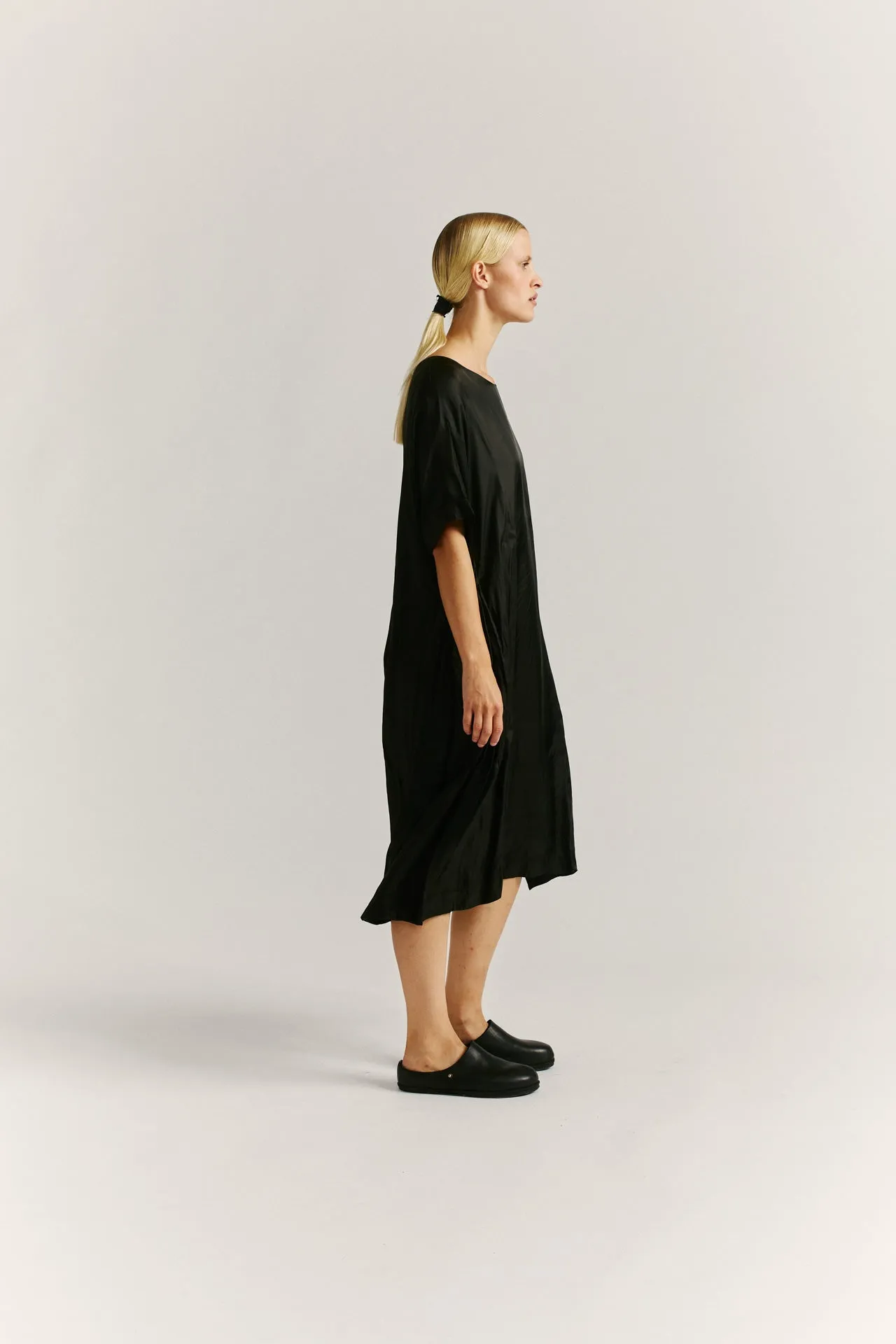 CAMISOLE DRESS - SYNABEL TWILL - BLACK sold by Casey Casey Womens product image thumbnail 5