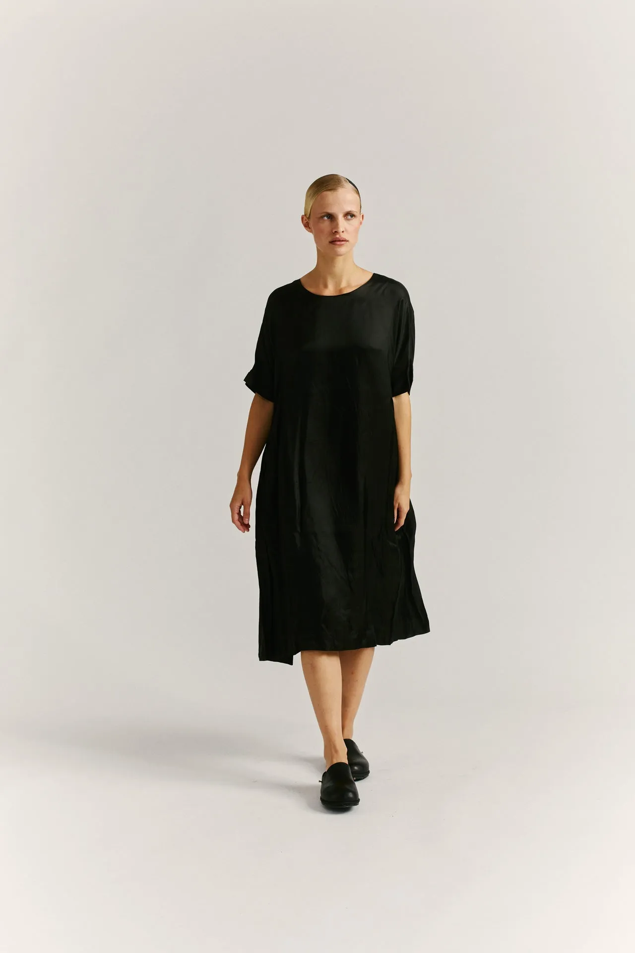 CAMISOLE DRESS - SYNABEL TWILL - BLACK sold by Casey Casey Womens product image thumbnail 4