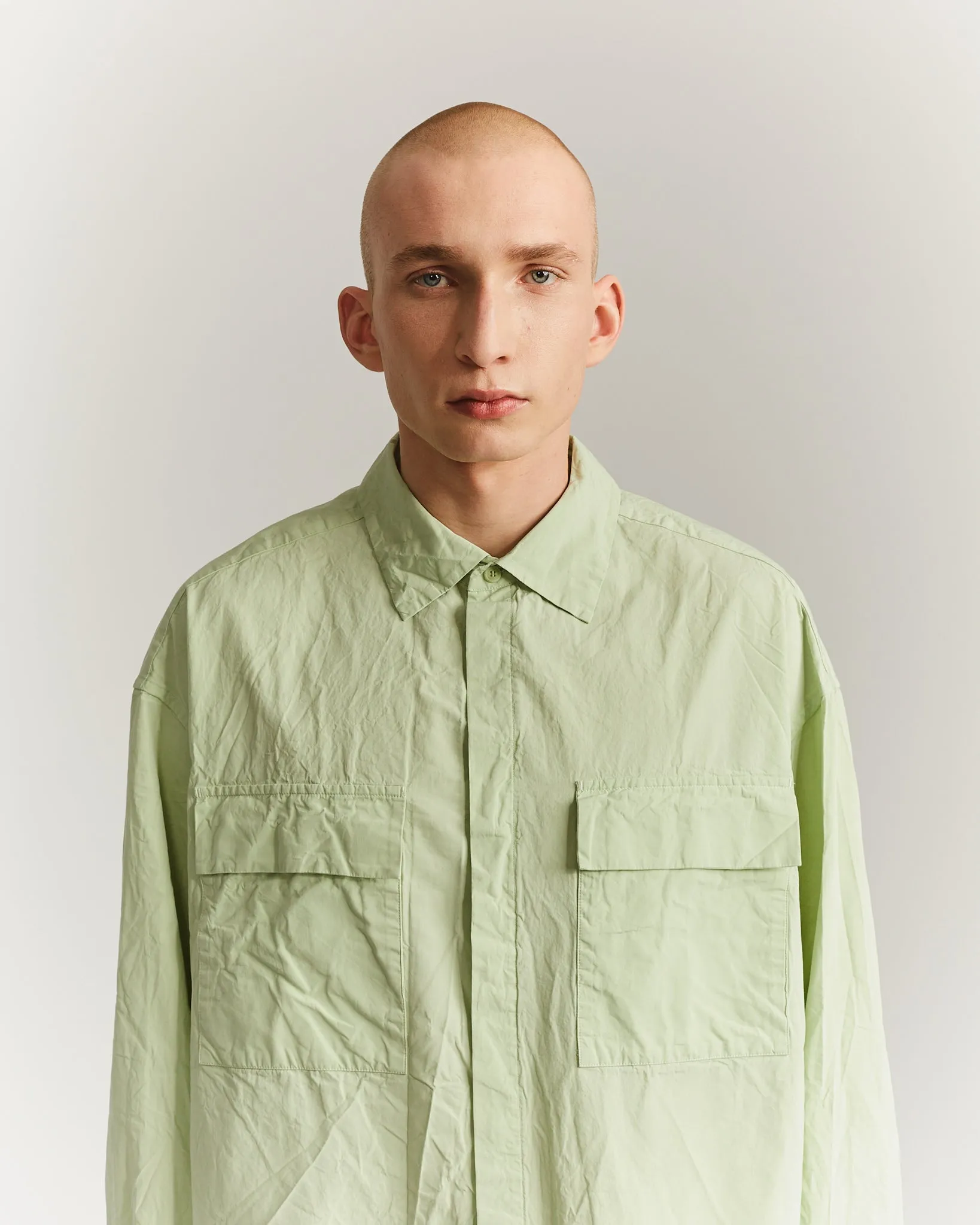 VOLUME SHIRT - PAPER COT - JADE sold by Casey Casey Womens product image thumbnail 4