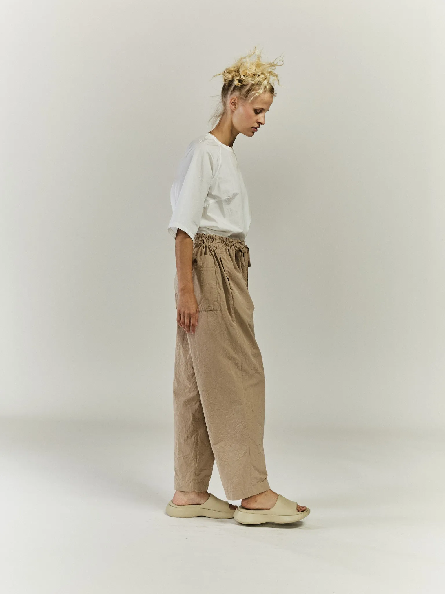 DENMARK PANT - PAPER COT - LIGHT BEIGE sold by Casey Casey Womens product image thumbnail 4