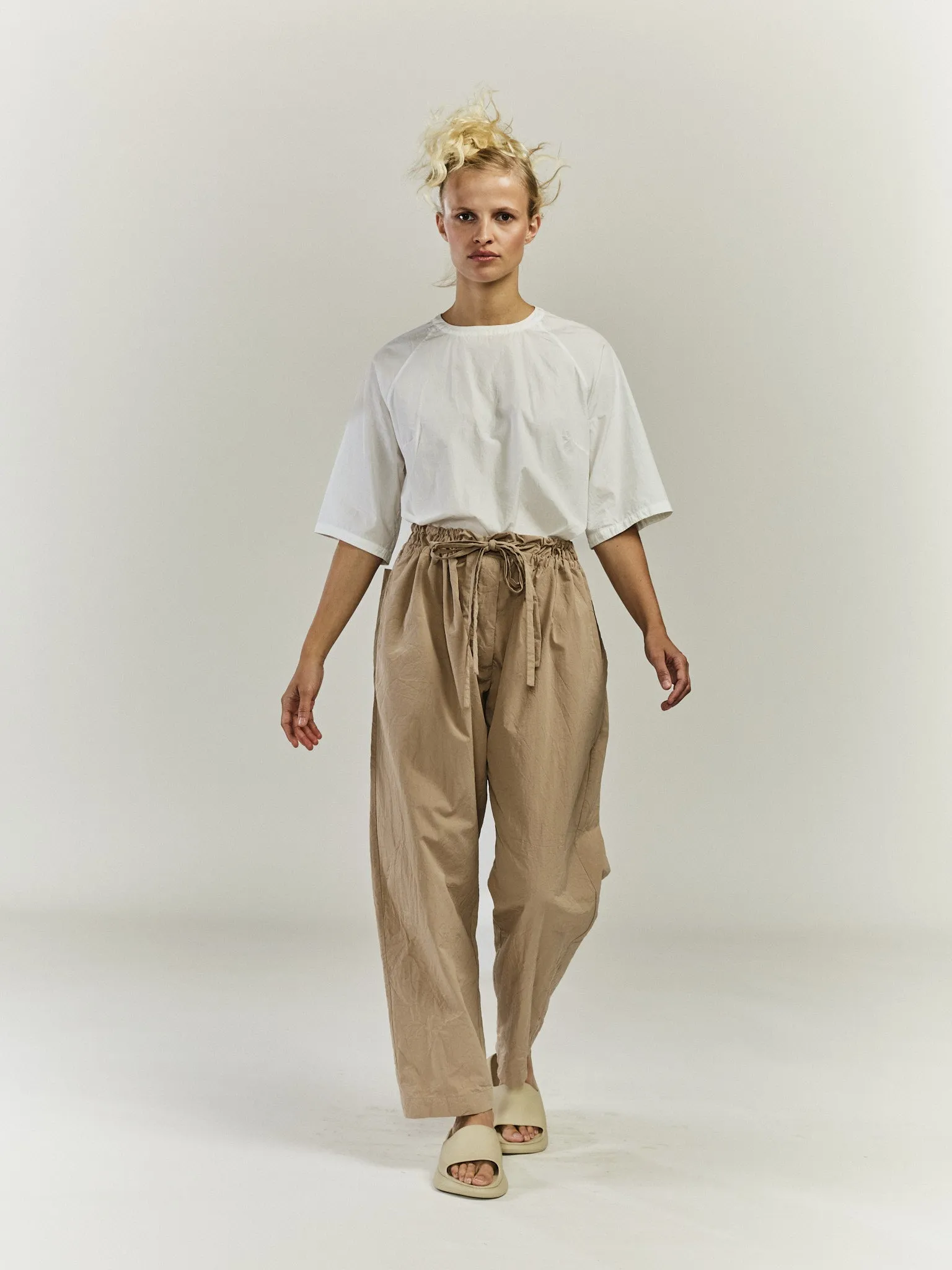 DENMARK PANT - PAPER COT - LIGHT BEIGE sold by Casey Casey Womens product image thumbnail 2