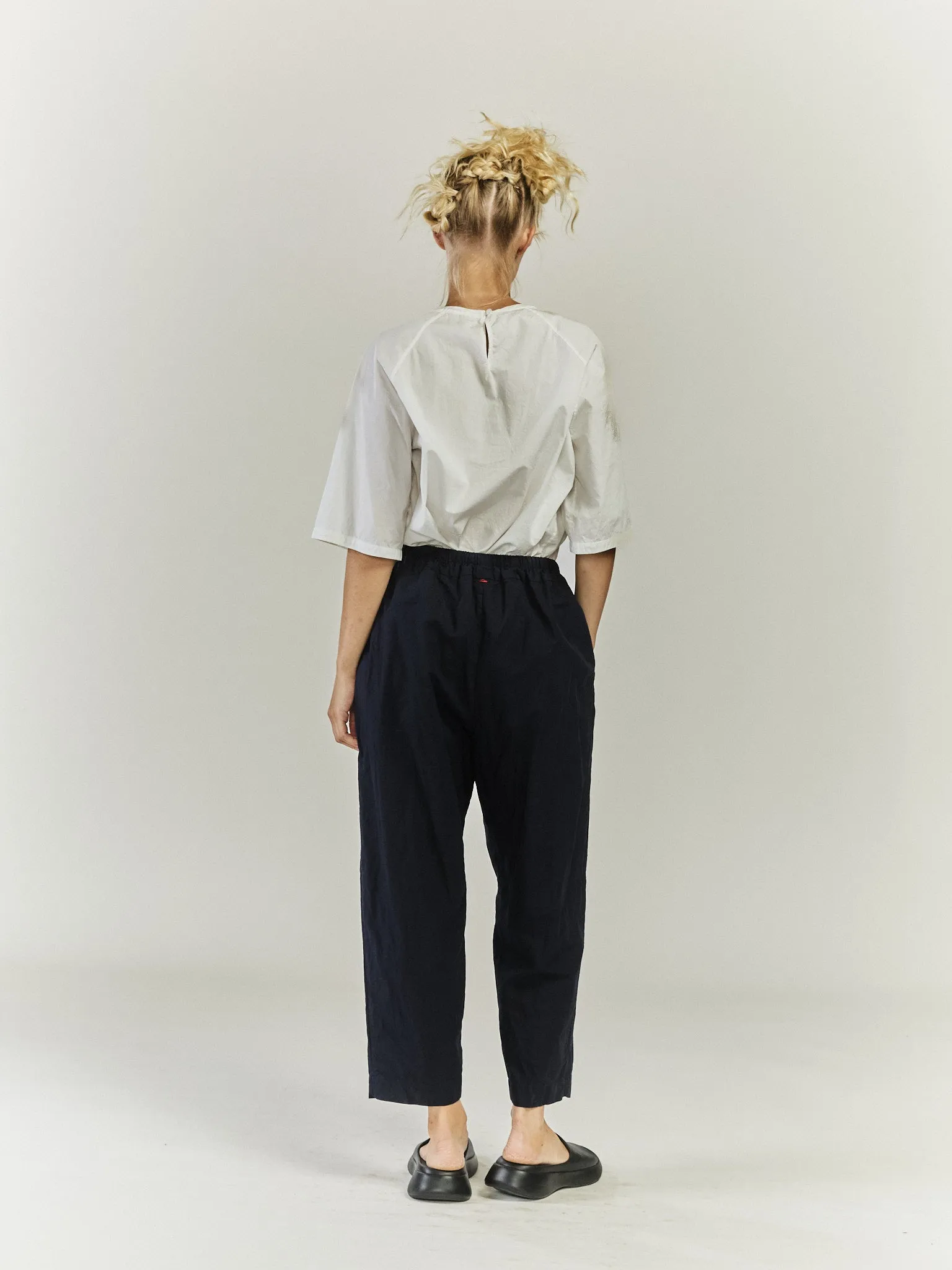 TIPPY PANT - LIN COT - NAVY sold by Casey Casey Womens product image thumbnail 5