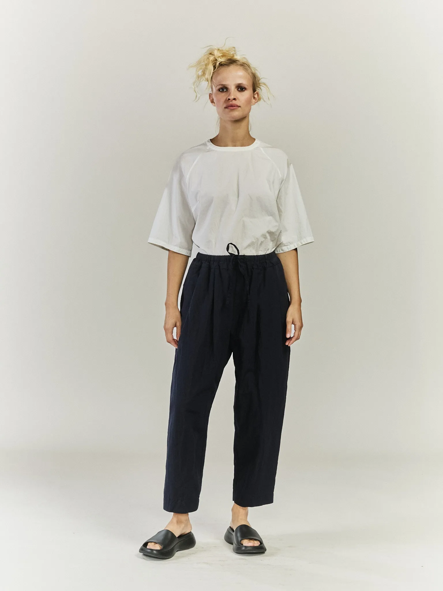TIPPY PANT - LIN COT - NAVY sold by Casey Casey Womens product image thumbnail 3
