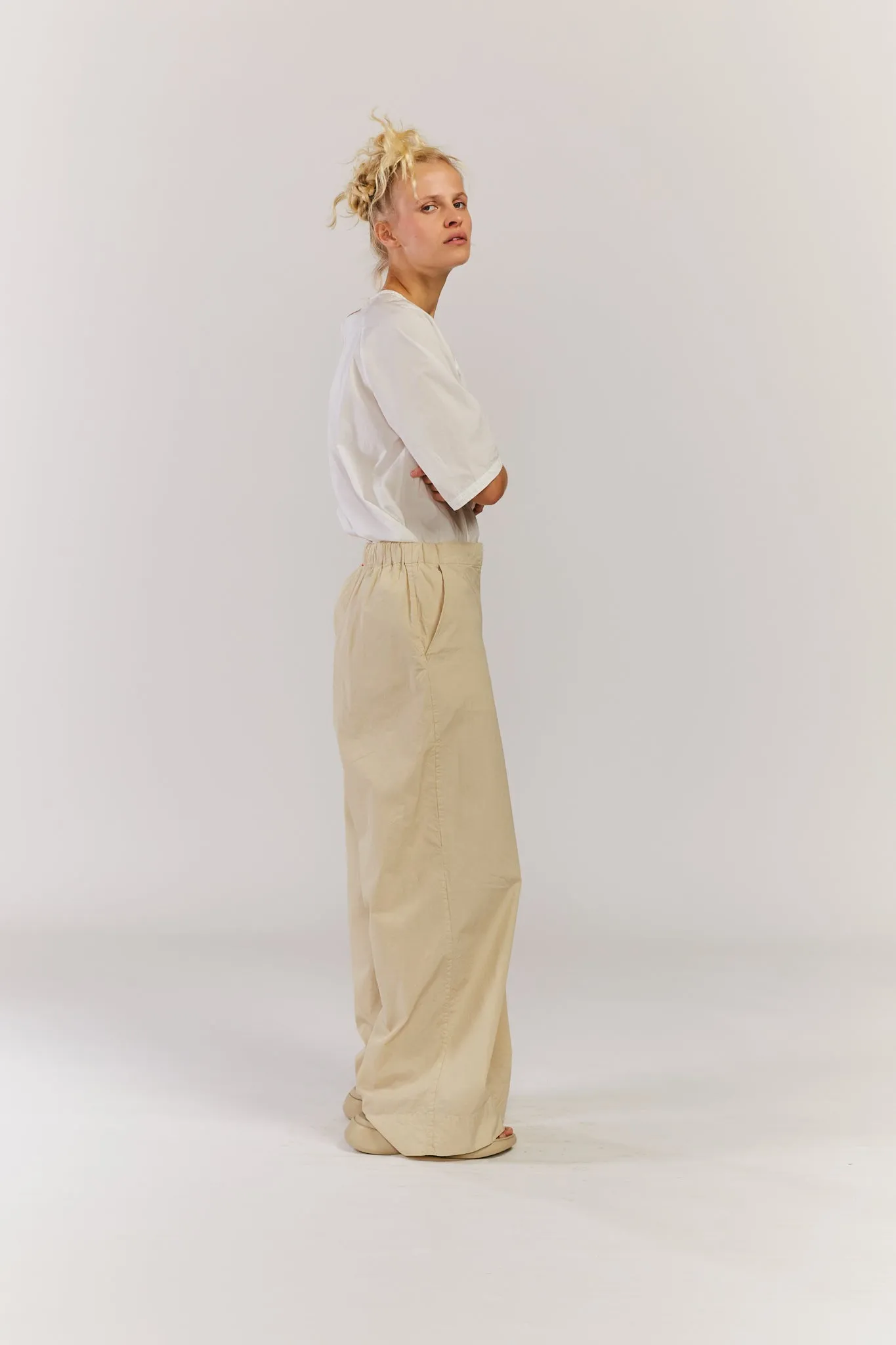 PANDORA PANT - TAFTA - ECRU sold by Casey Casey Womens product image thumbnail 5