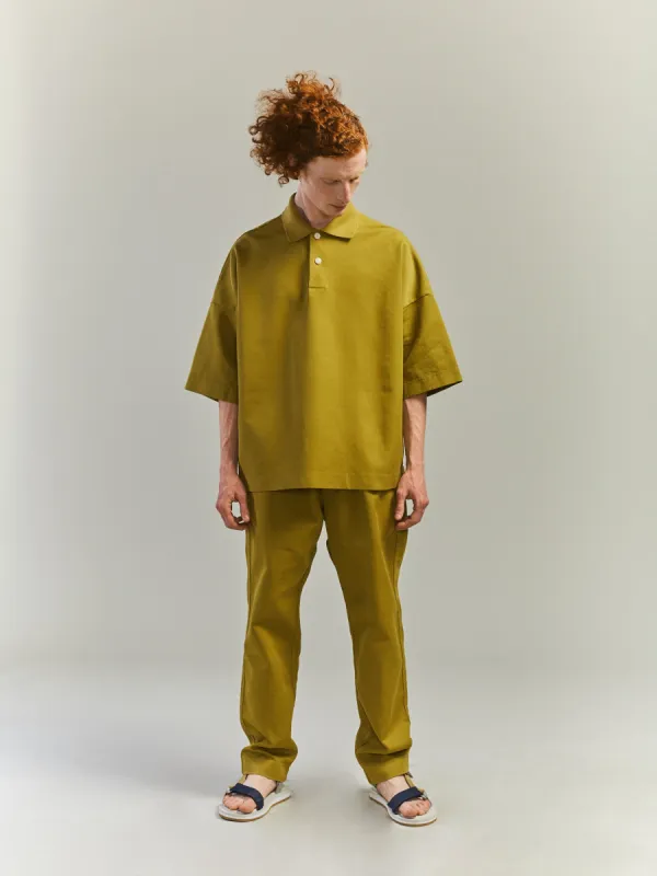 EQUERRE POLO - WIGGLE - MUSTARD sold by Casey Casey Womens