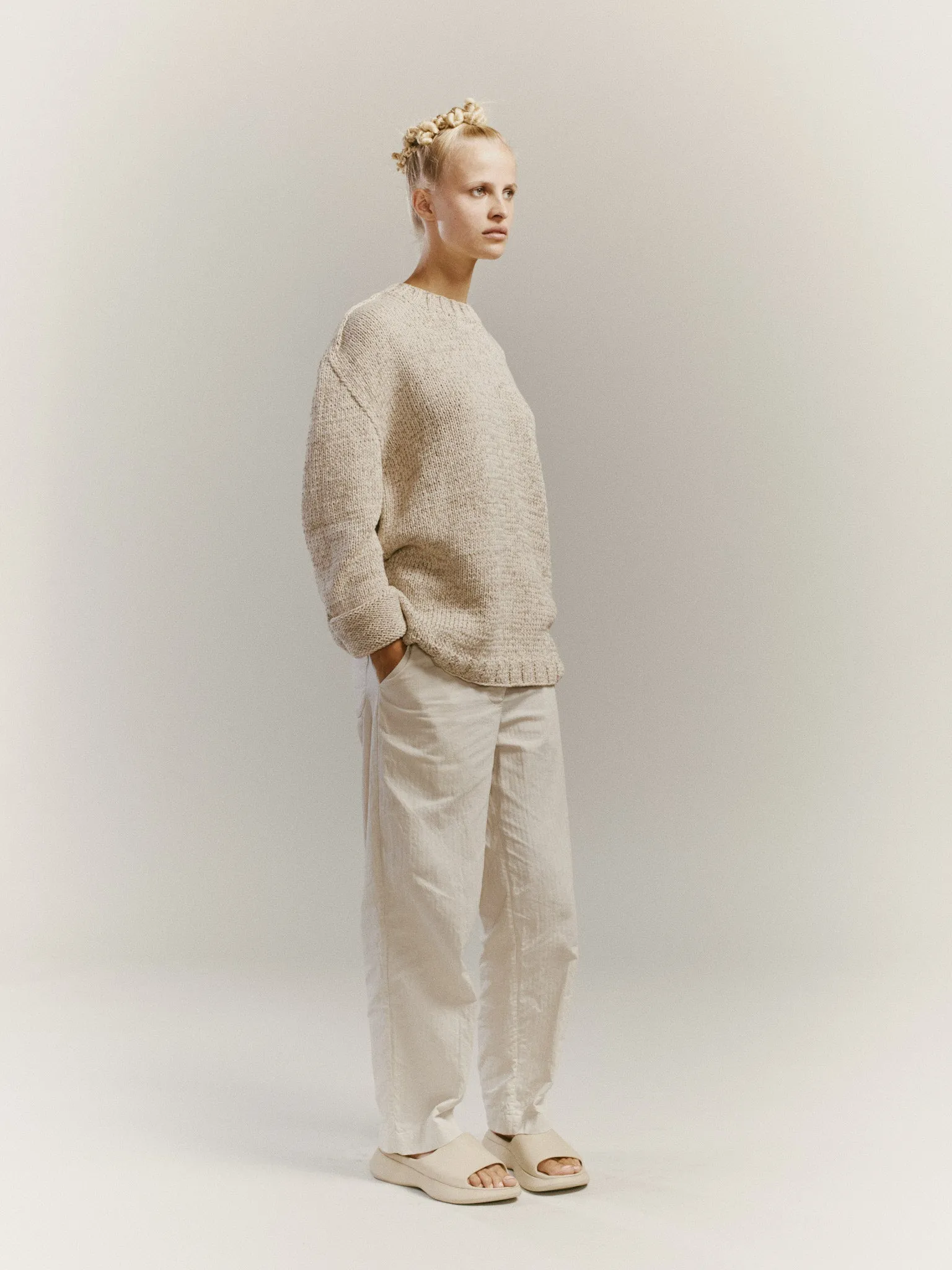 SWEATER - TUBE COT - BEIGE sold by Casey Casey Womens product image thumbnail 3