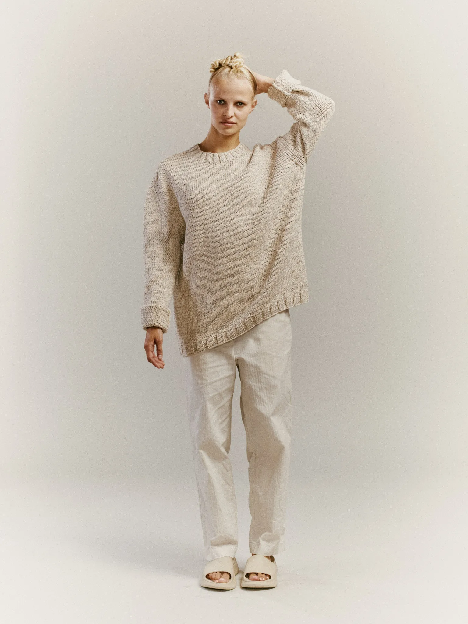 SWEATER - TUBE COT - BEIGE sold by Casey Casey Womens