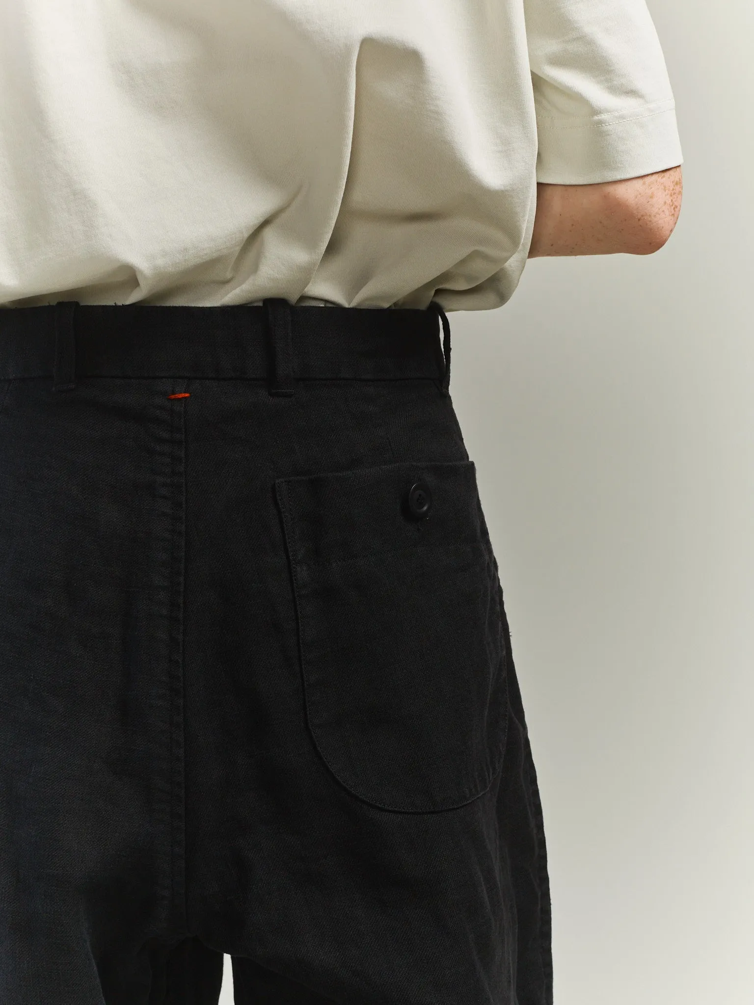 AH PANT - HARD LIN - BLACK sold by Casey Casey Womens product image thumbnail 4