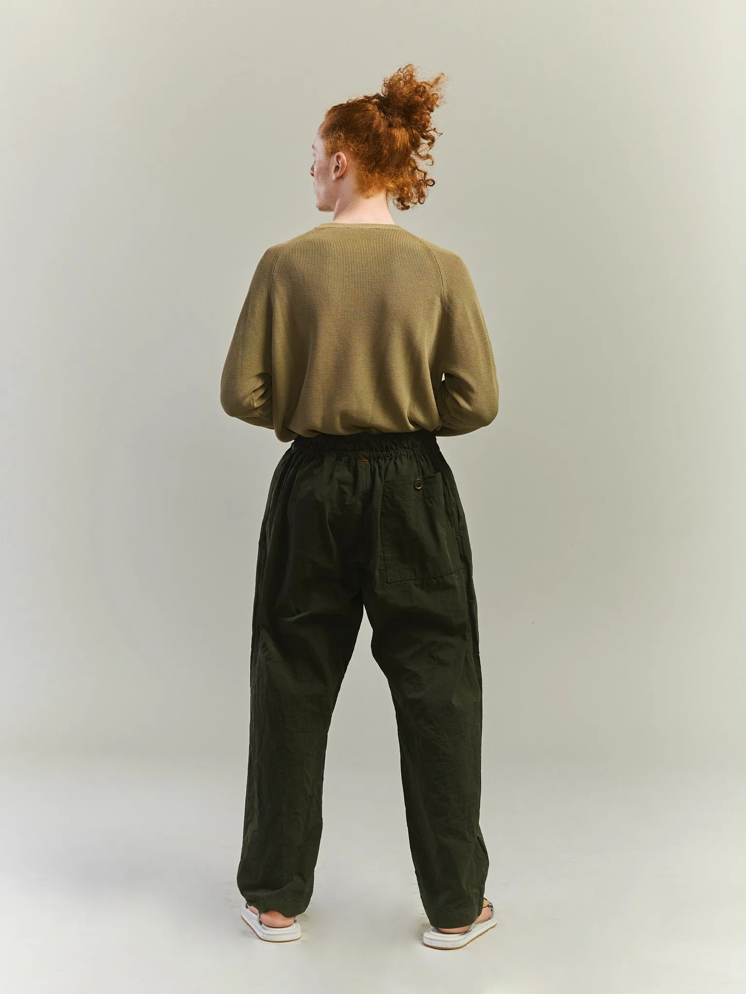 DENMARK PANT - PAPER COT - DARK KHAKI sold by Casey Casey Womens product image thumbnail 4