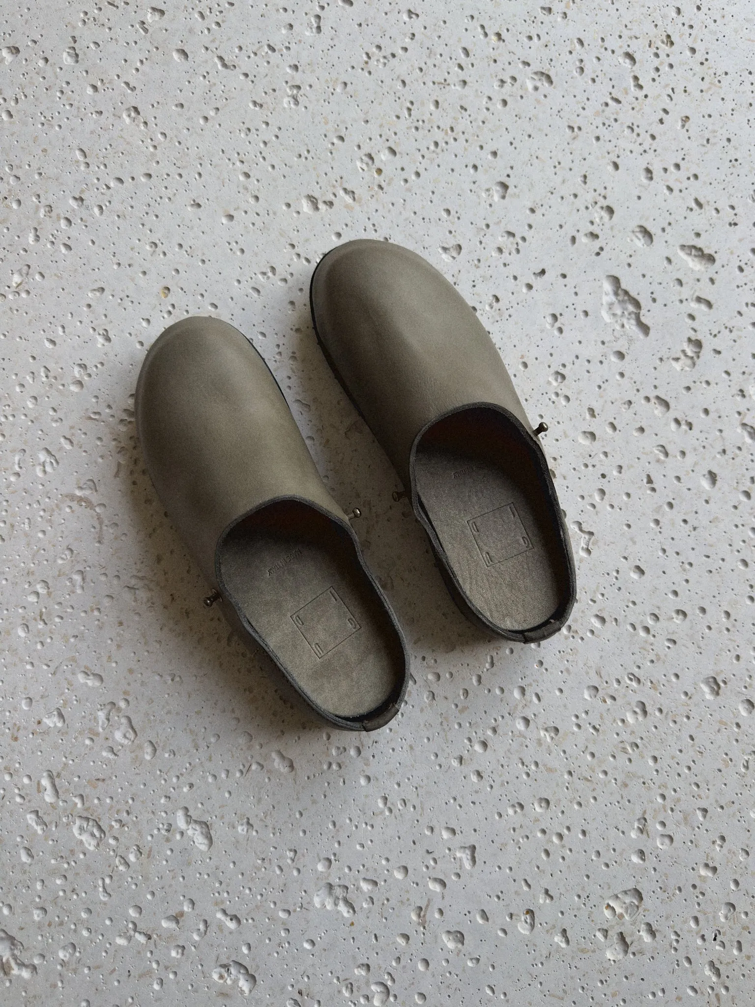 CASEY CASEY x GUIDI - CLOGS - KHAKI sold by Casey Casey