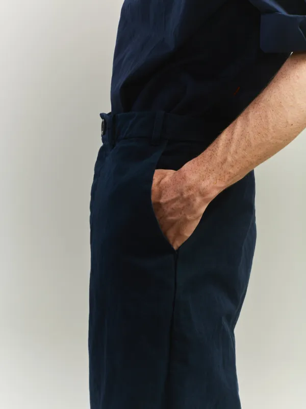 AH PANT - TOUGH COT - NAVY sold by Casey Casey Womens