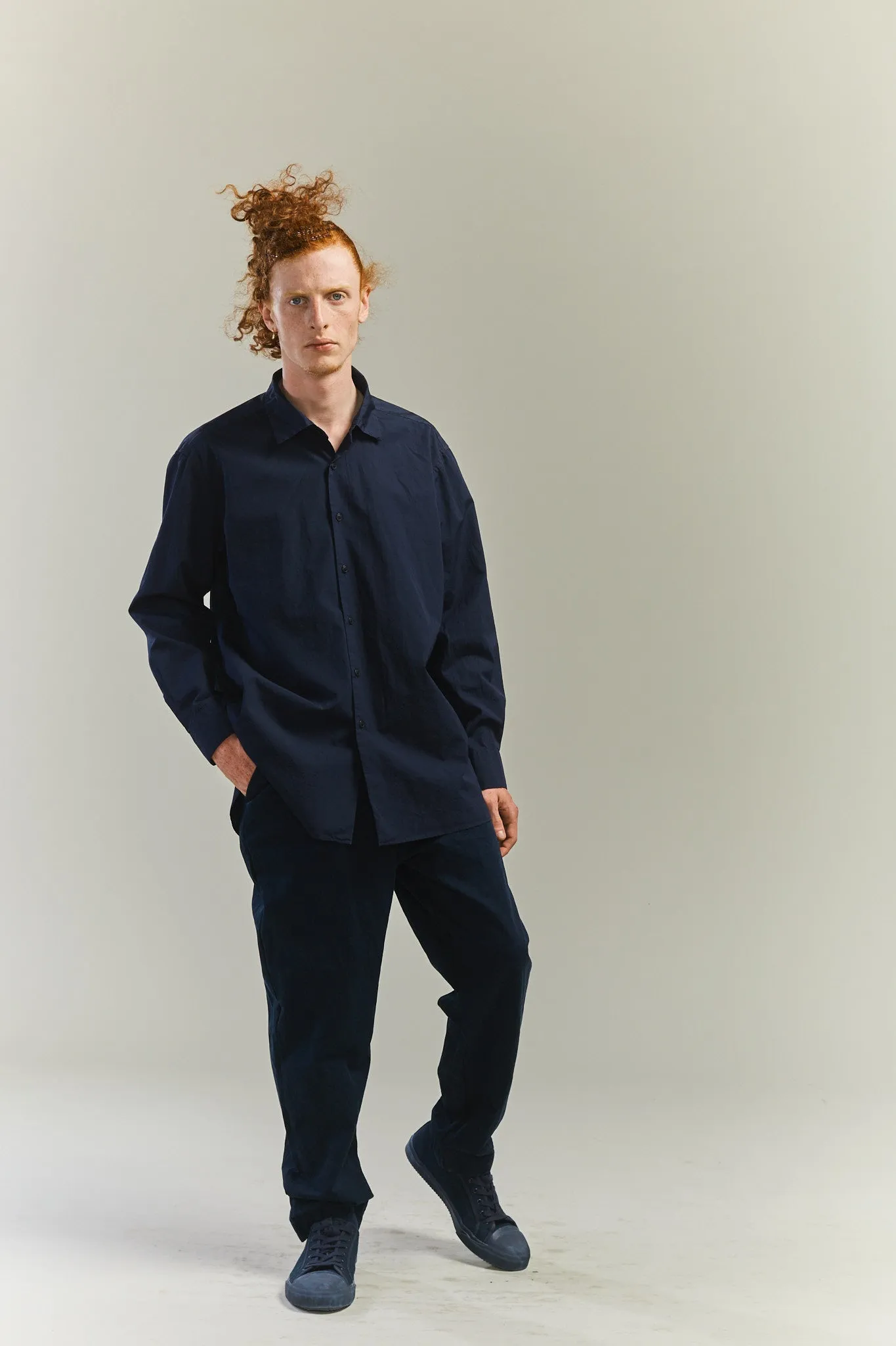AH PANT - TOUGH COT - NAVY sold by Casey Casey product image thumbnail 5