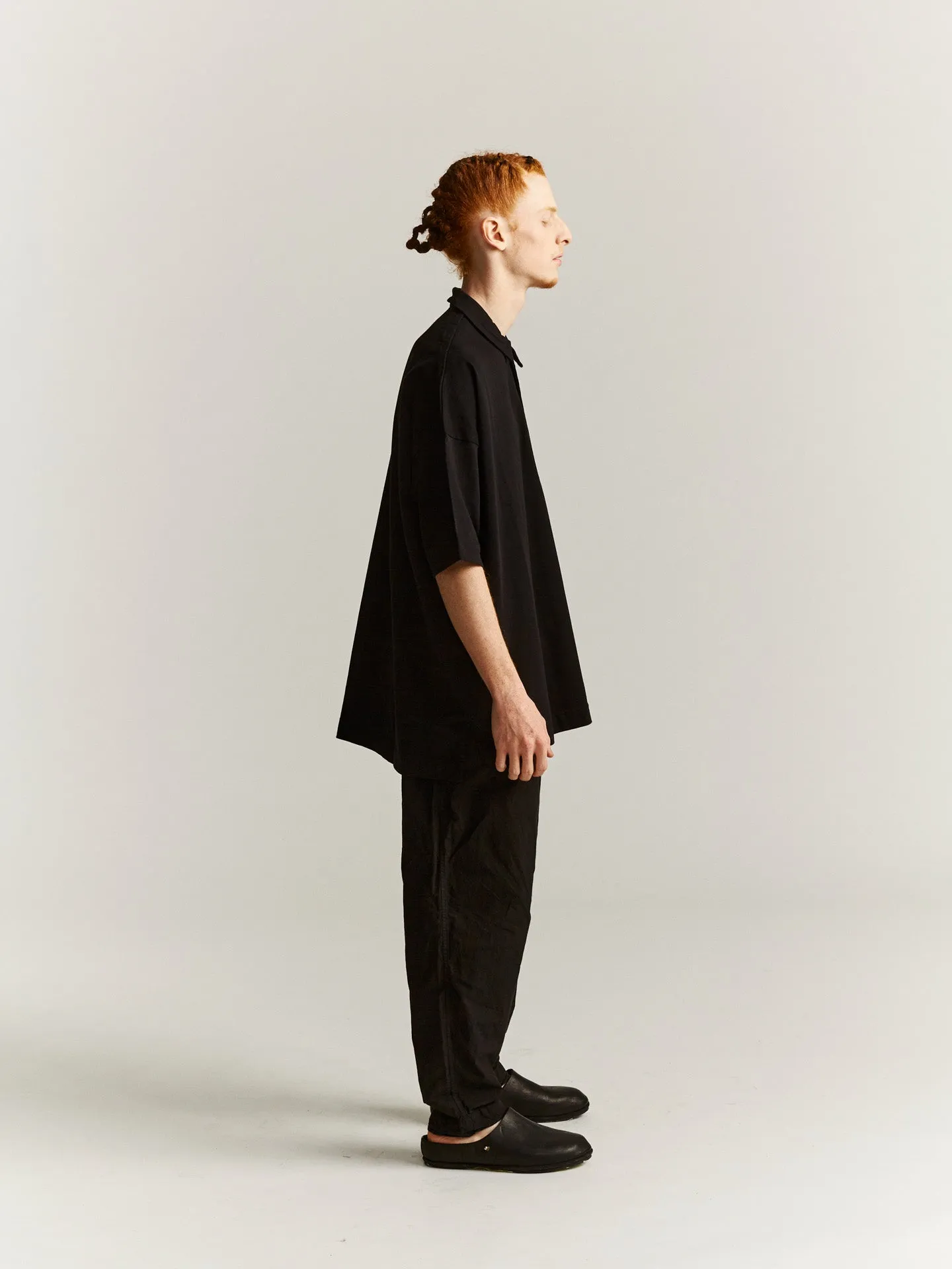 POLO EQUERRE - JERSEY - BLACK sold by Casey Casey product image thumbnail 4