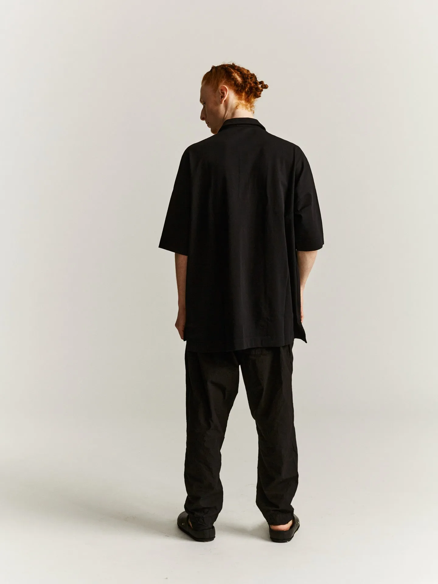 POLO EQUERRE - JERSEY - BLACK sold by Casey Casey product image thumbnail 5