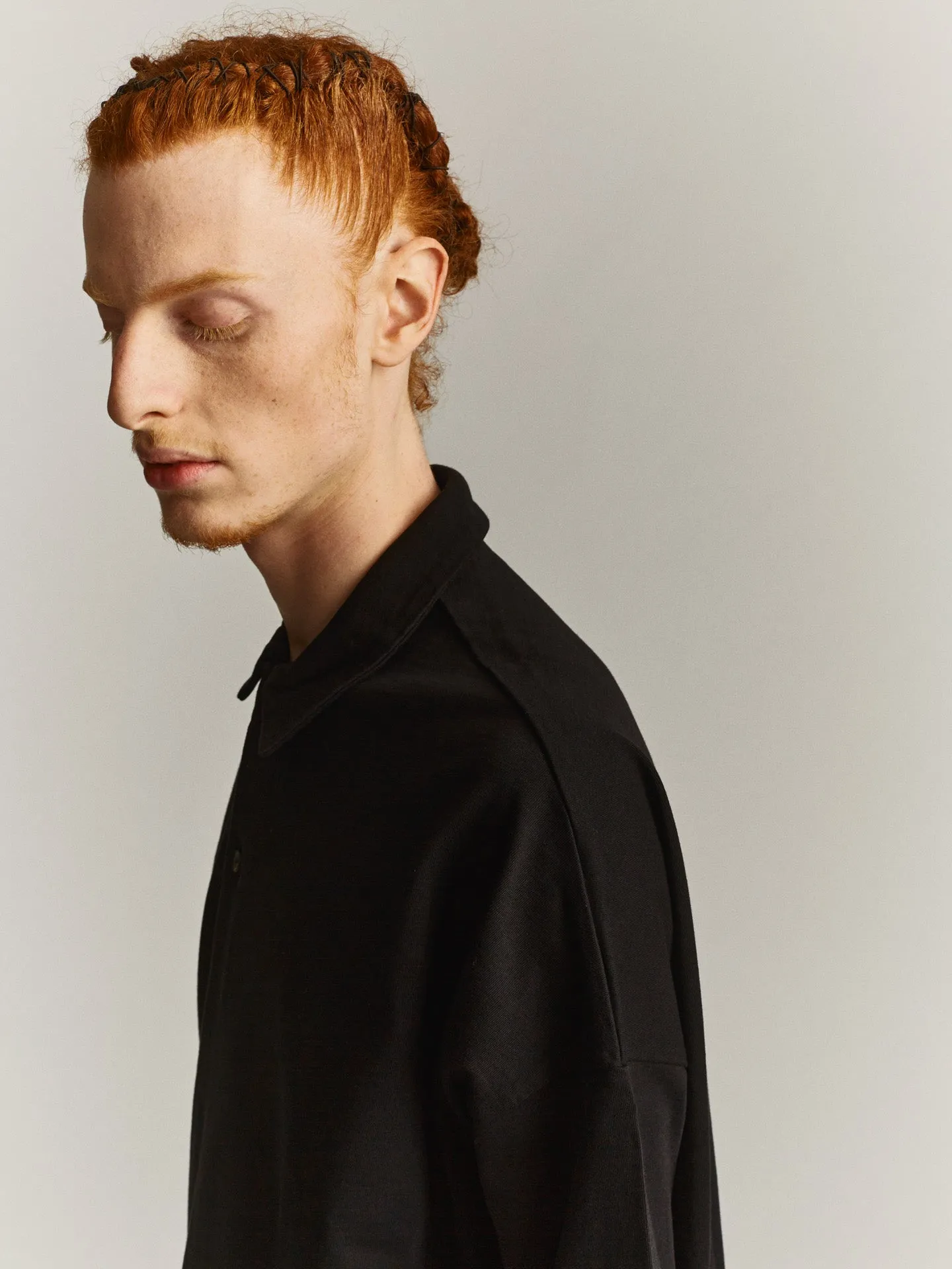 POLO EQUERRE - JERSEY - BLACK sold by Casey Casey product image thumbnail 3