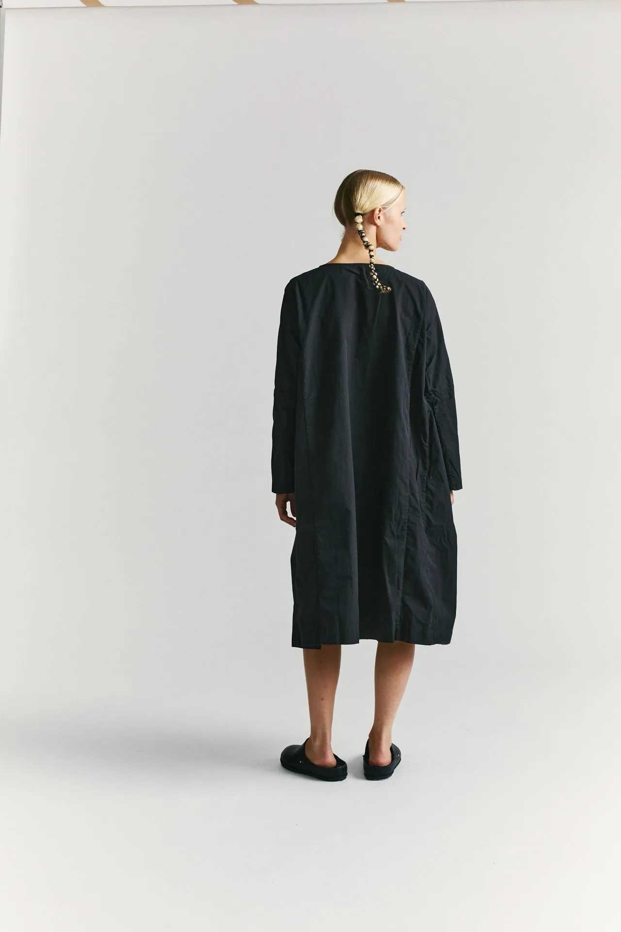 PYJ ROUCH DRESS - PATA - BLACK sold by Casey Casey Womens product image thumbnail 5