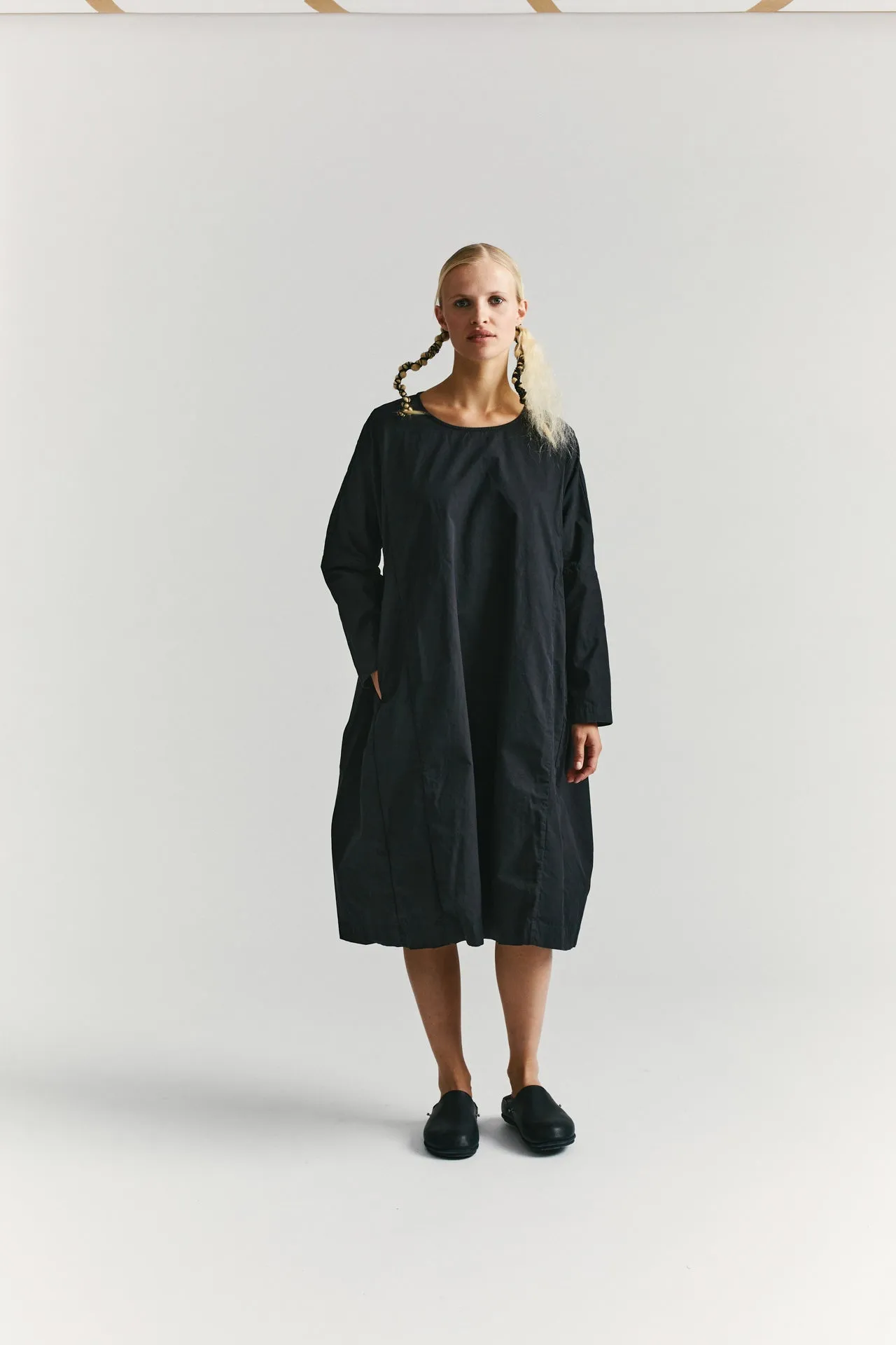 PYJ ROUCH DRESS - PATA - BLACK sold by Casey Casey Womens product image thumbnail 2