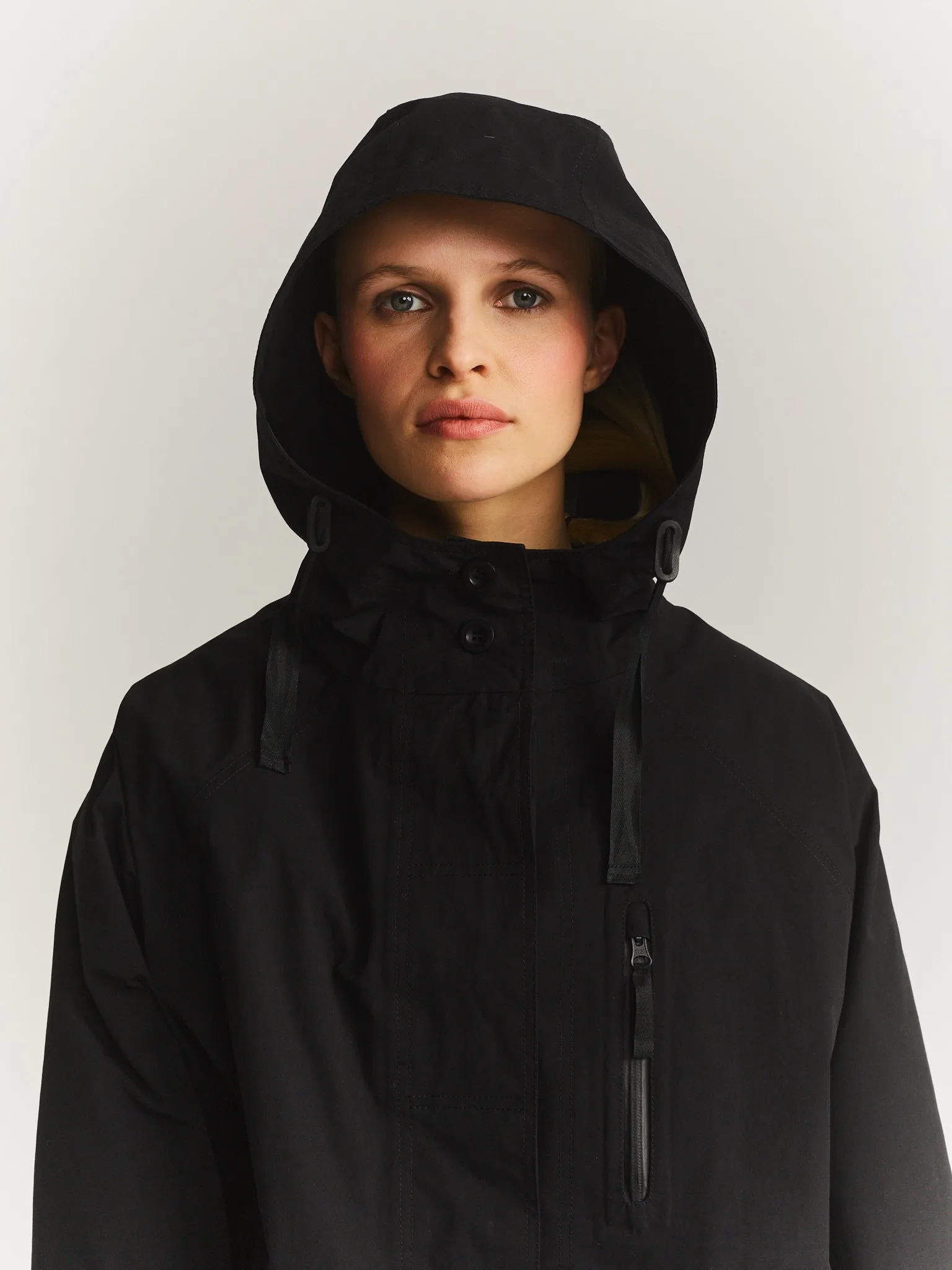 MILI PARKA - POWDER PLUIE - BLACK sold by Casey Casey Womens product image thumbnail 2