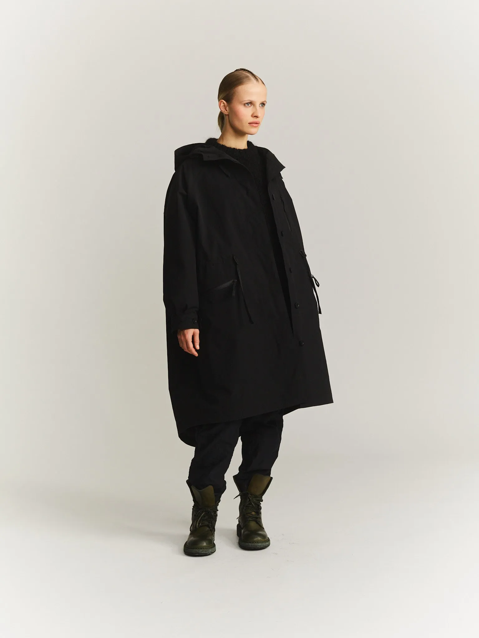 MILI PARKA - POWDER PLUIE - BLACK sold by Casey Casey Womens product image thumbnail 5