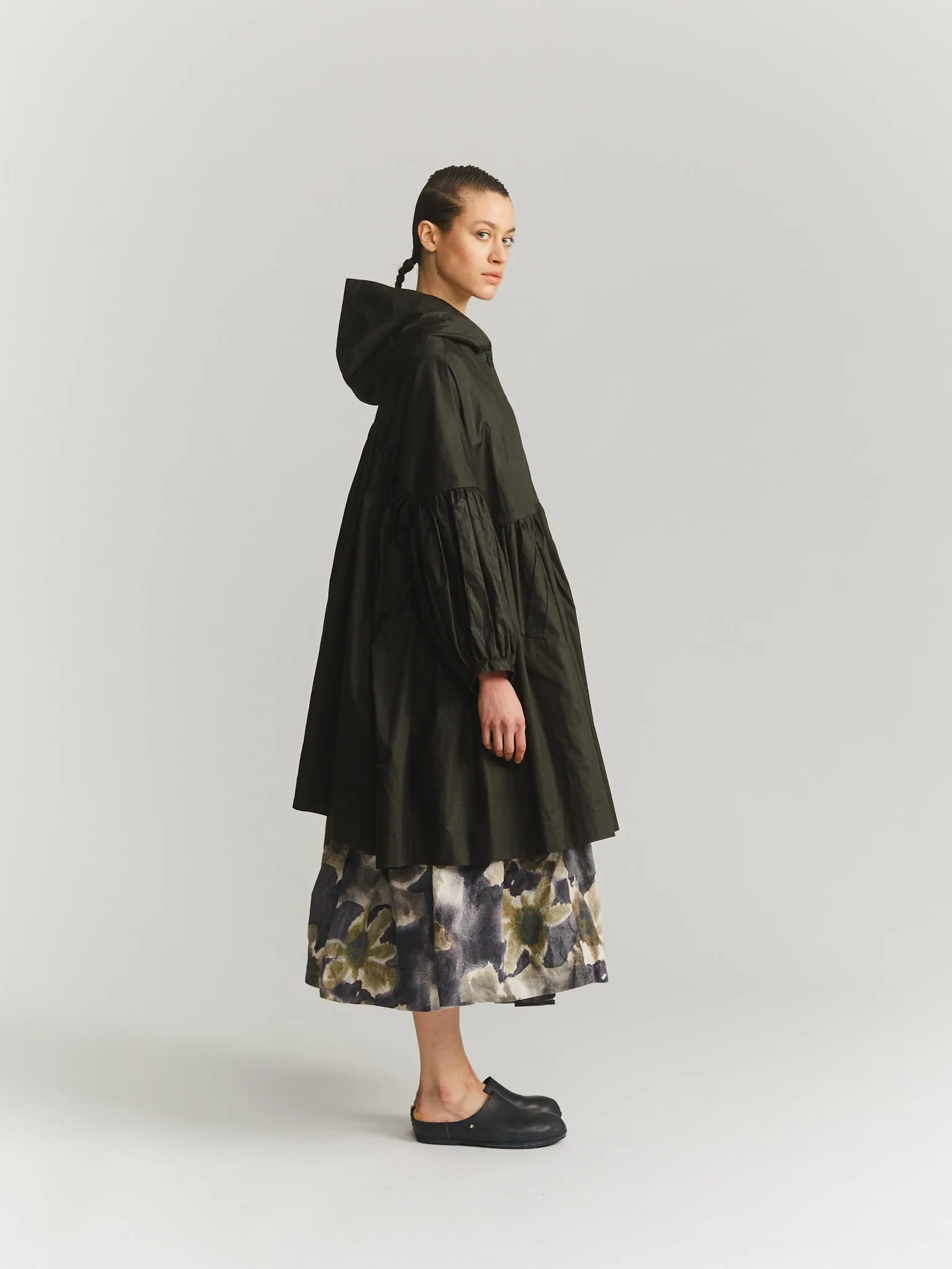 PARKA CAMELIA - LACQED - DARK KHAKI sold by Casey Casey product image thumbnail 2