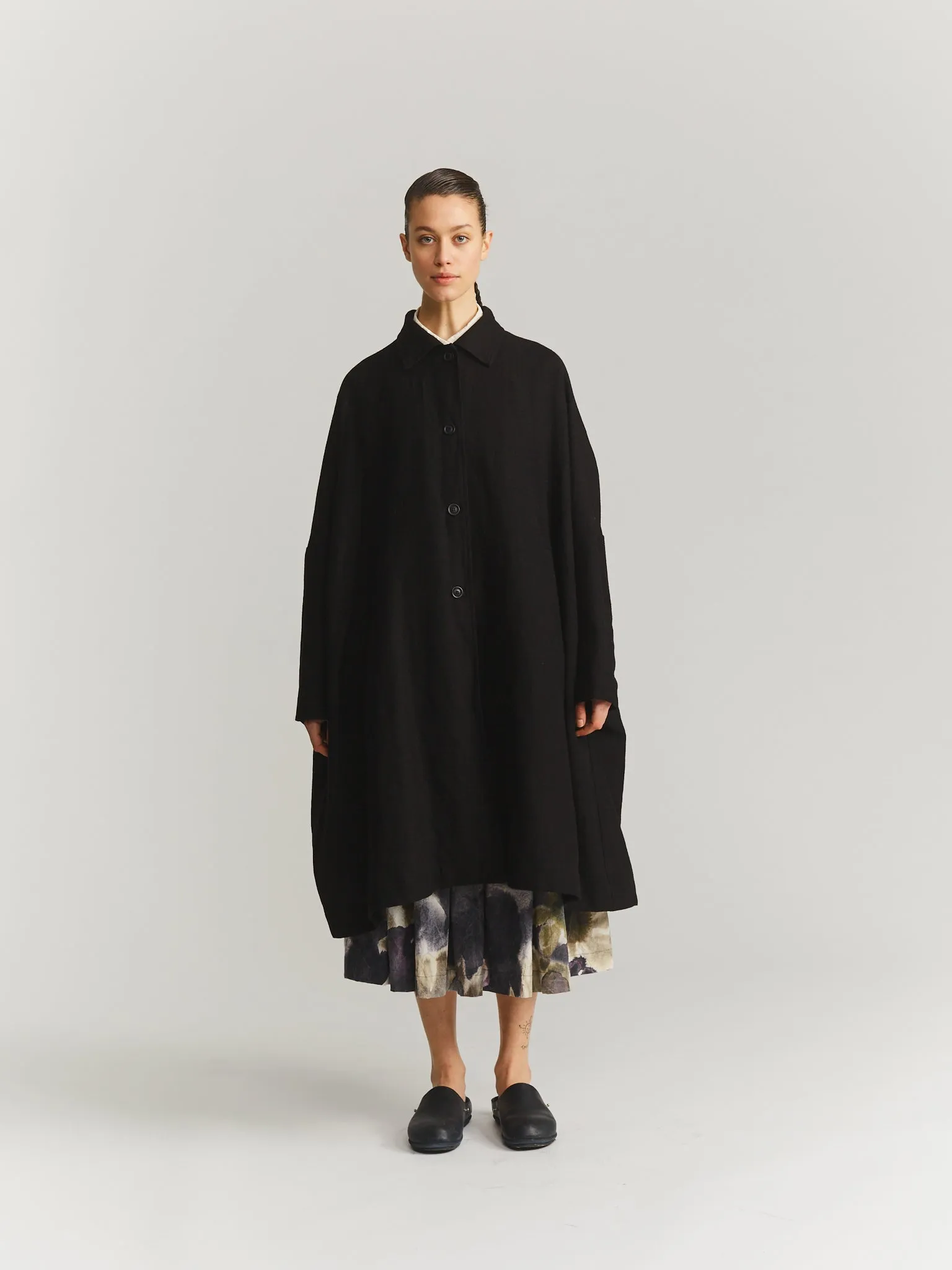 ATOMLESS COAT - BATAVIA - BLACK sold by Casey Casey Womens product image thumbnail 2