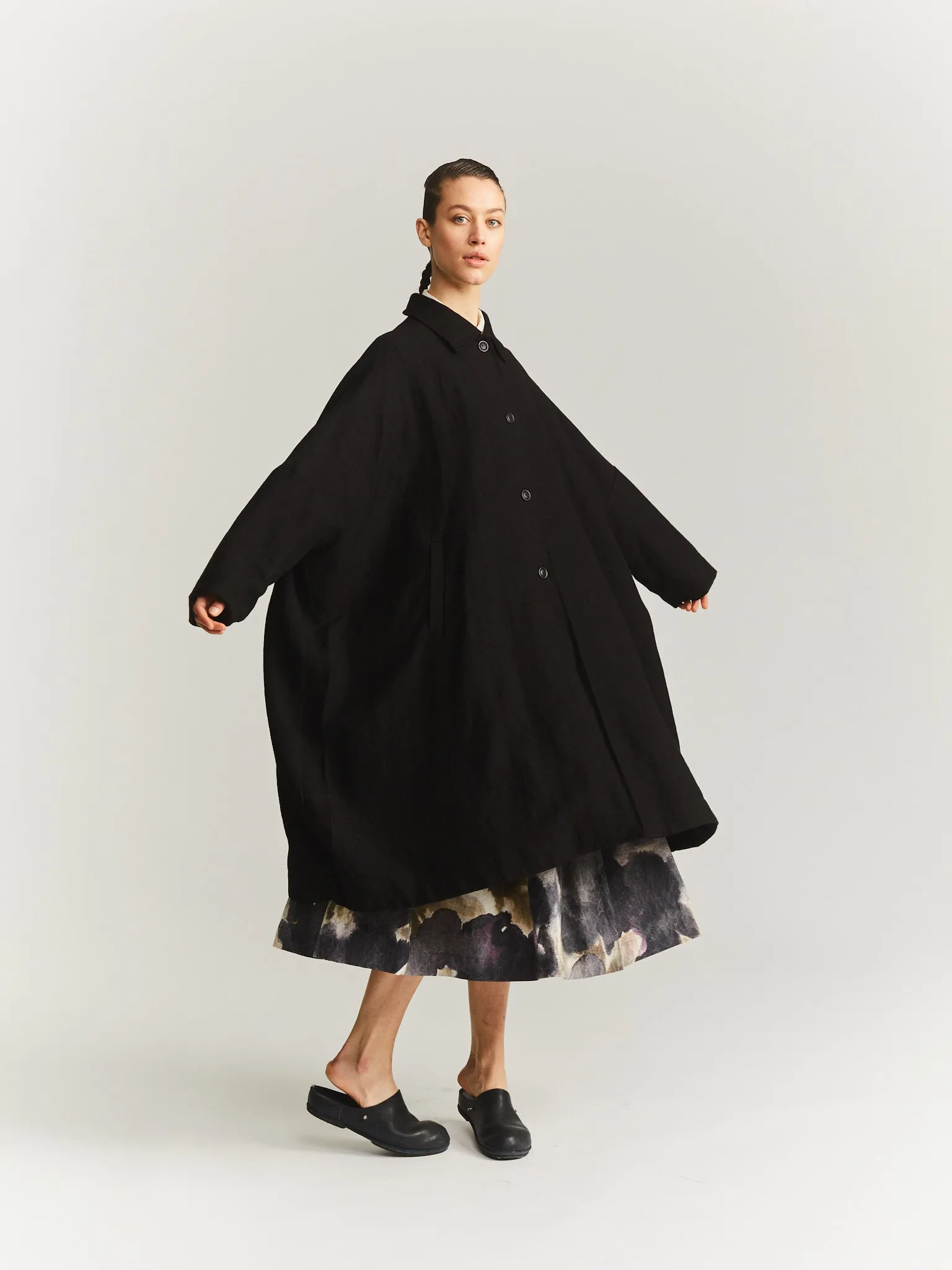 ATOMLESS COAT - BATAVIA - BLACK sold by Casey Casey Womens product image thumbnail 5