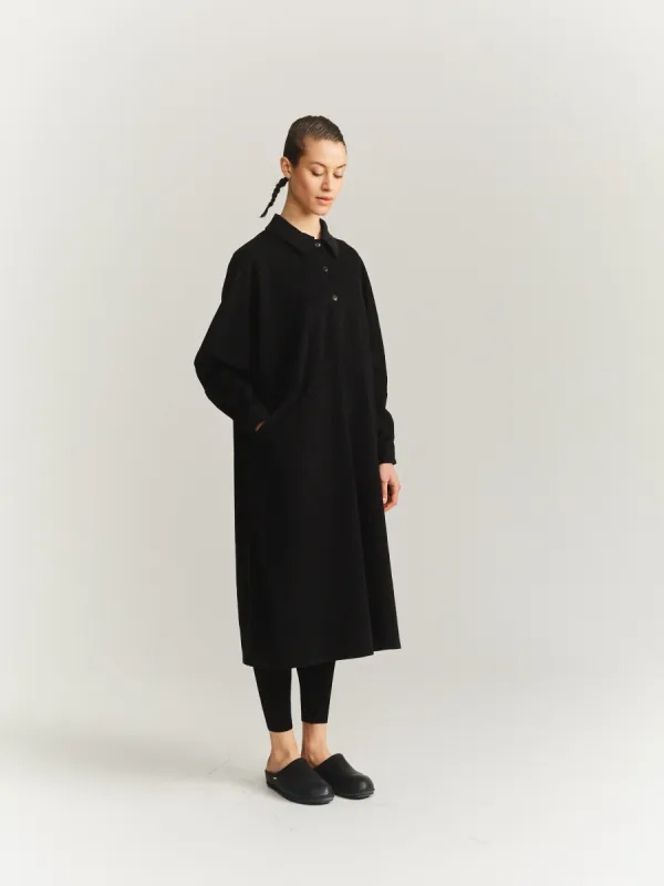 TATIANA DRESS - SOFTY - BLACK sold by Casey Casey Womens