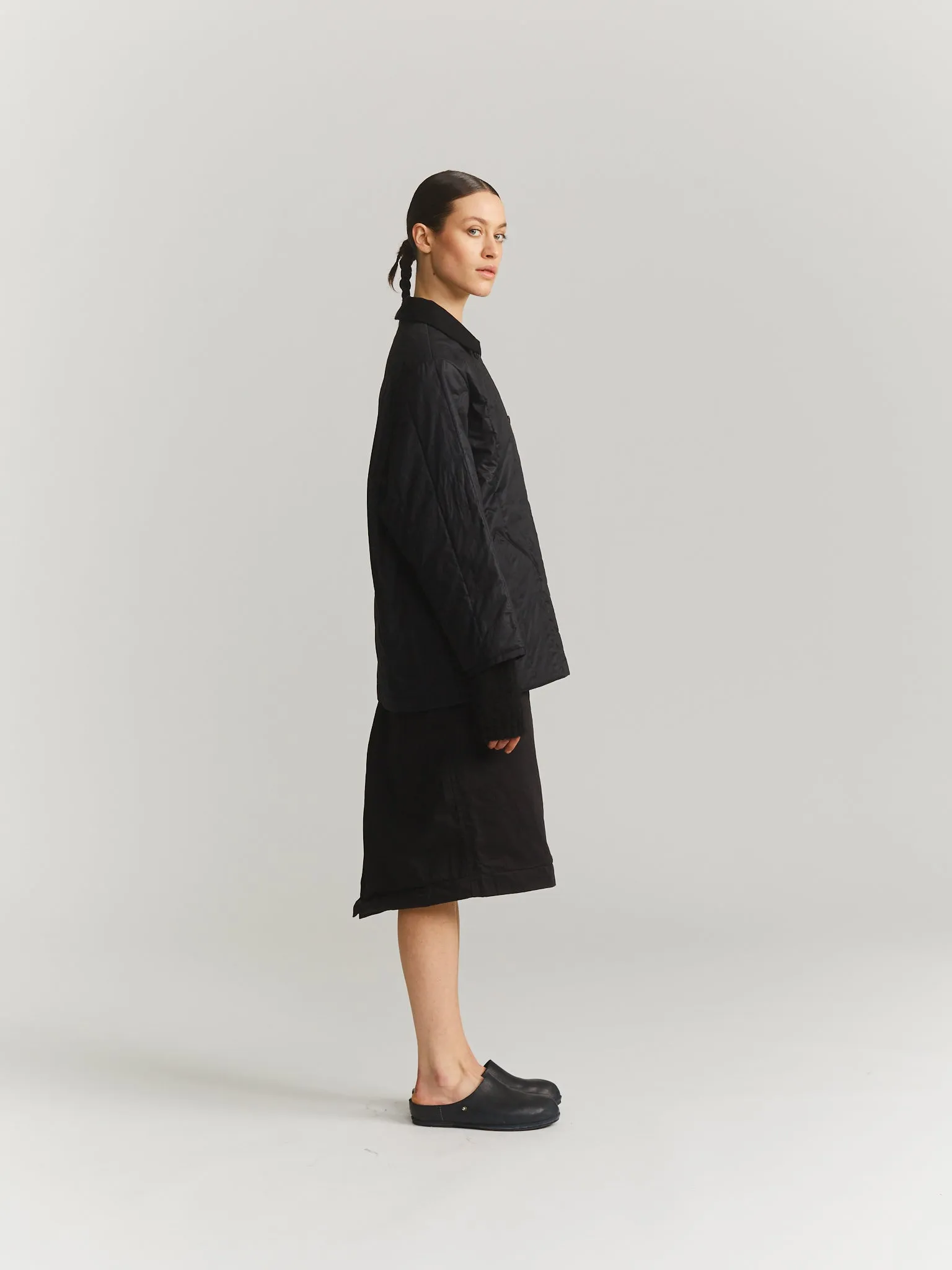 IKLA JACKET - LACQED - BLACK sold by Casey Casey Womens