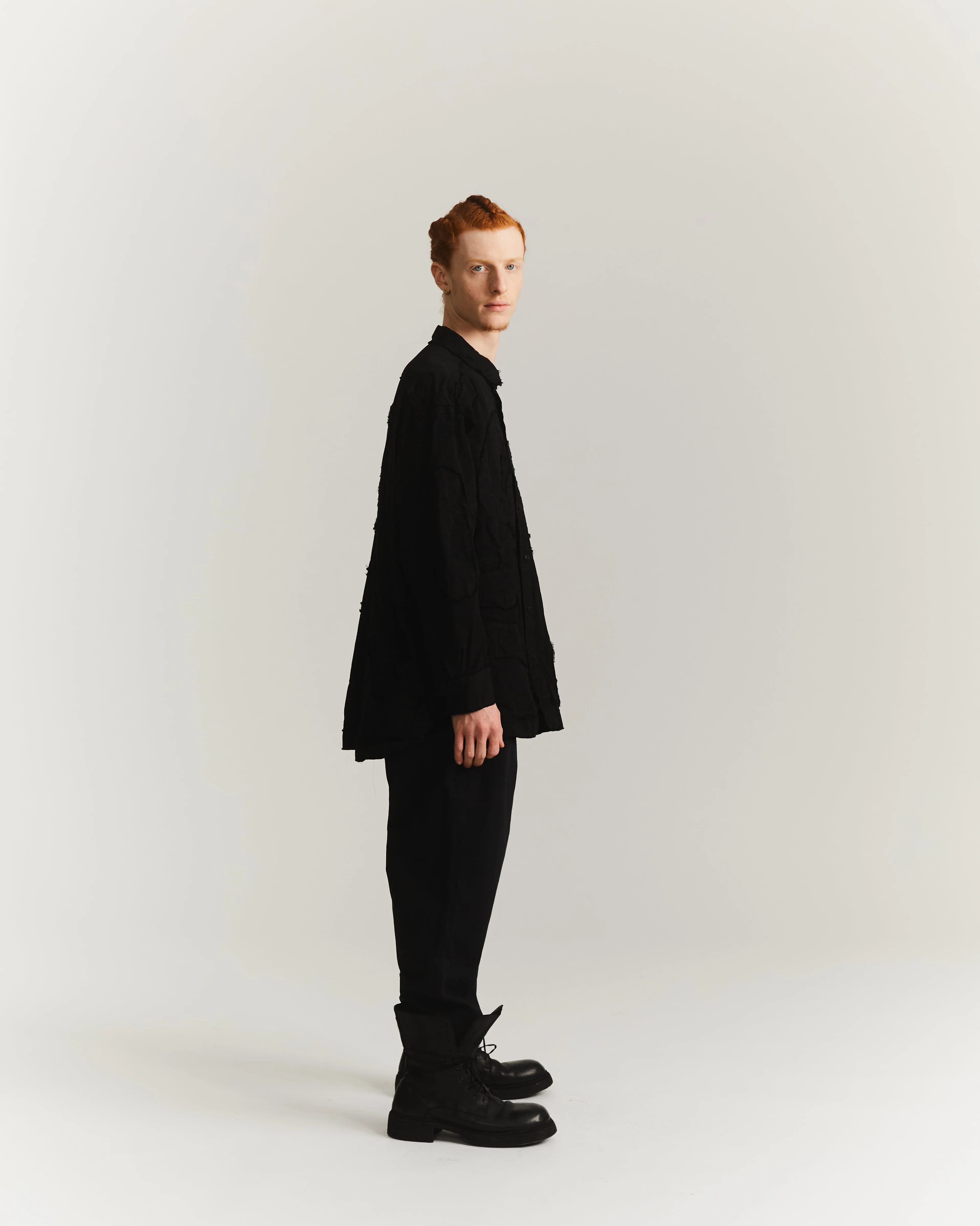 HAMNET SHIRT PATCH 2 - PAPER COT - BLACK sold by Casey Casey Womens product image thumbnail 5