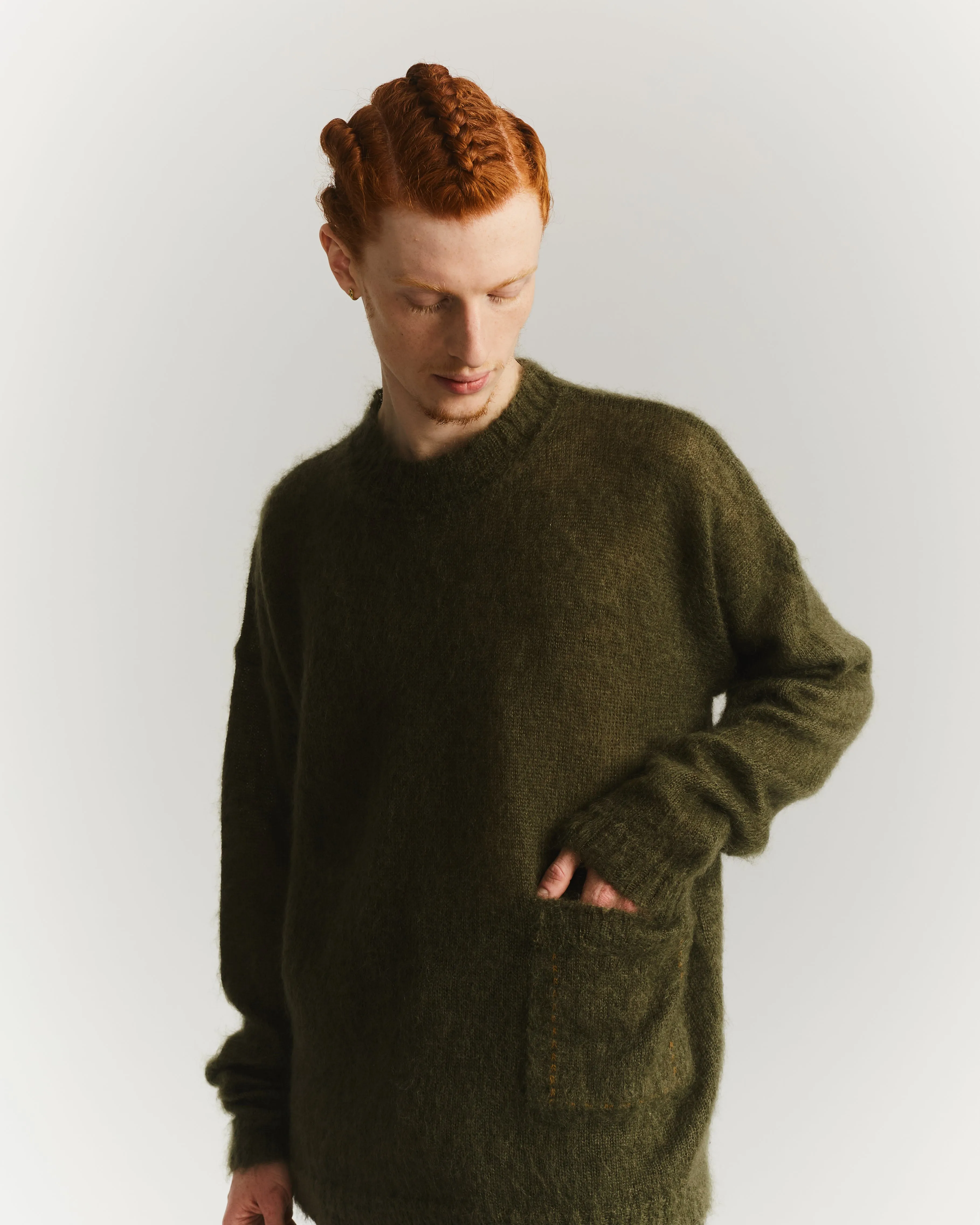 MOHSIL JUMPER - MOSIL - KHAKI sold by Casey Casey Womens product image thumbnail 2