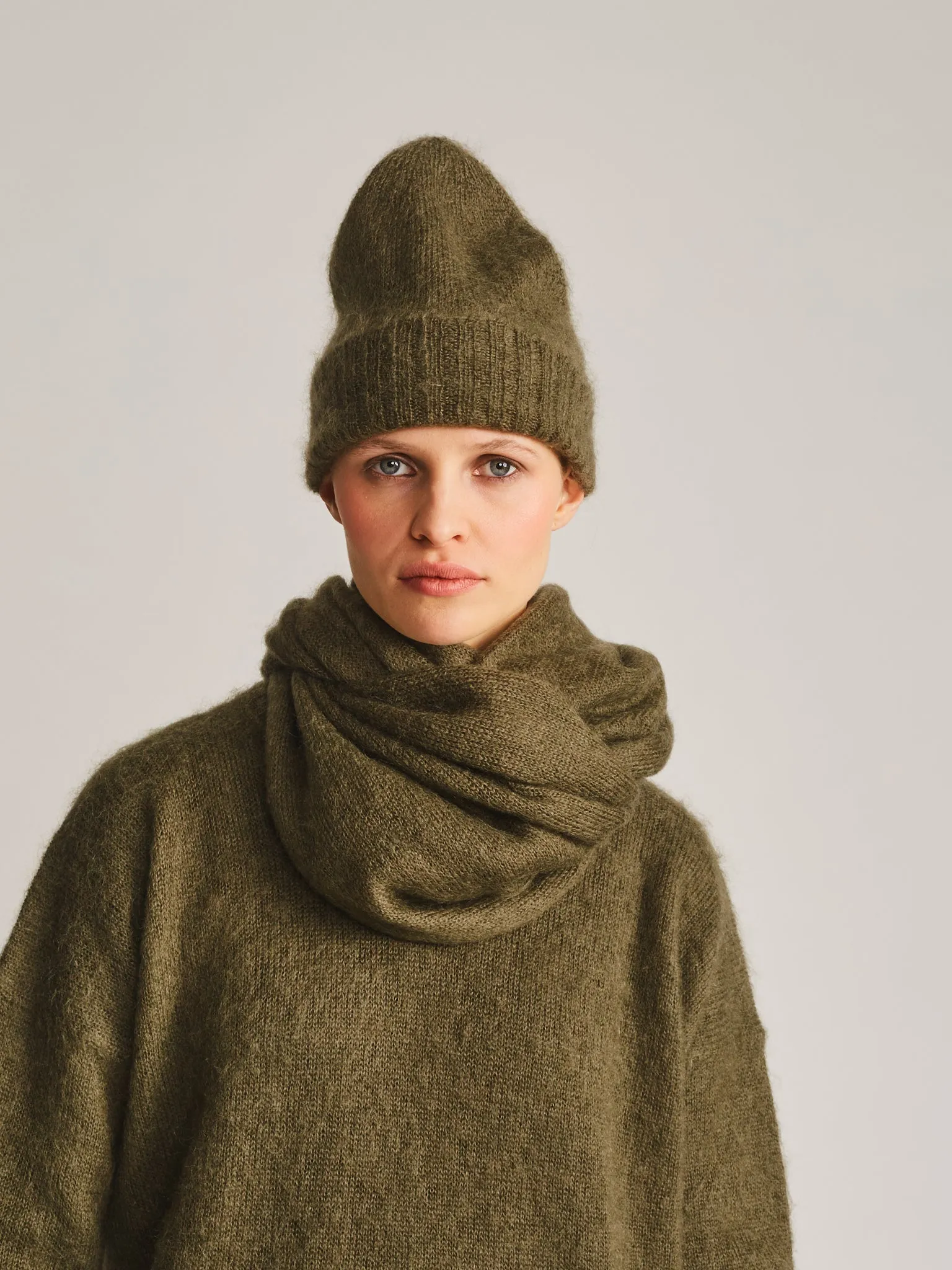 MOHSIL BEANIE - MOSIL - KHAKI sold by Casey Casey product image thumbnail 3