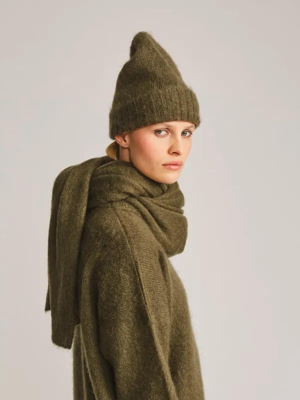 MOHSIL BEANIE - MOSIL - KHAKI sold by Casey Casey Womens