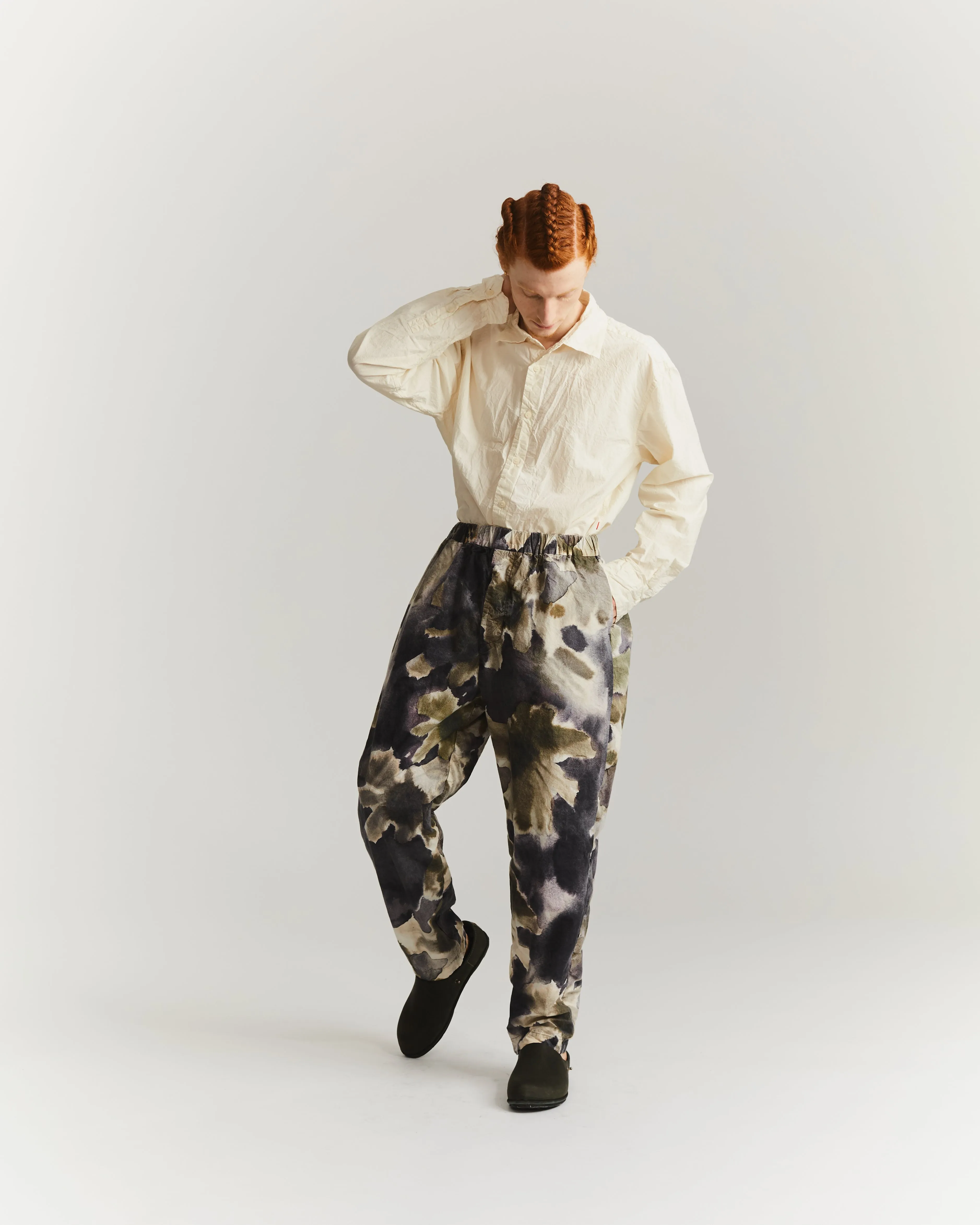 JOG AH PANT - PRINT BLOTCH - KHAKI sold by Casey Casey