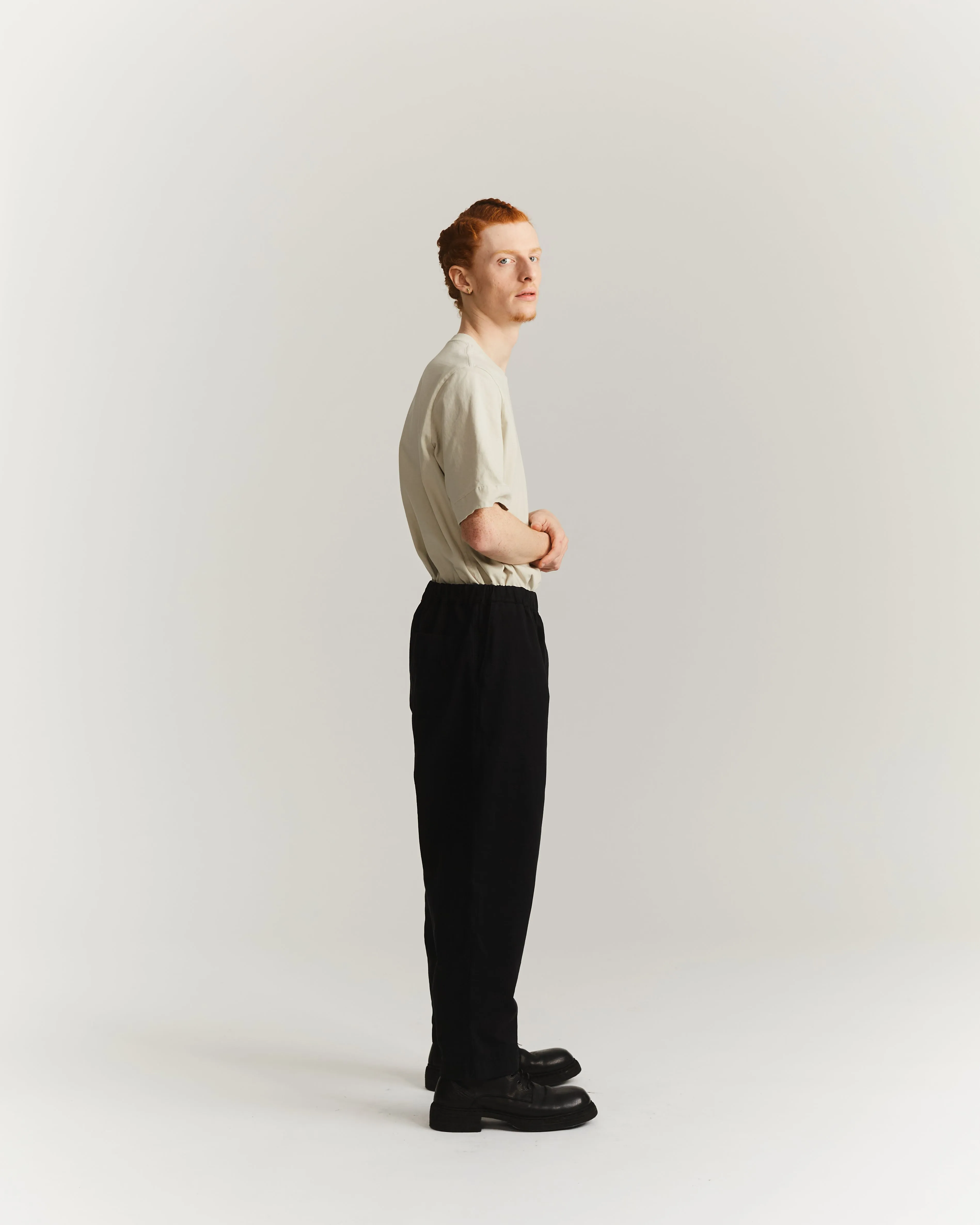 FABI PANT - MILITRY TWILL - BLACK sold by Casey Casey Womens product image thumbnail 2
