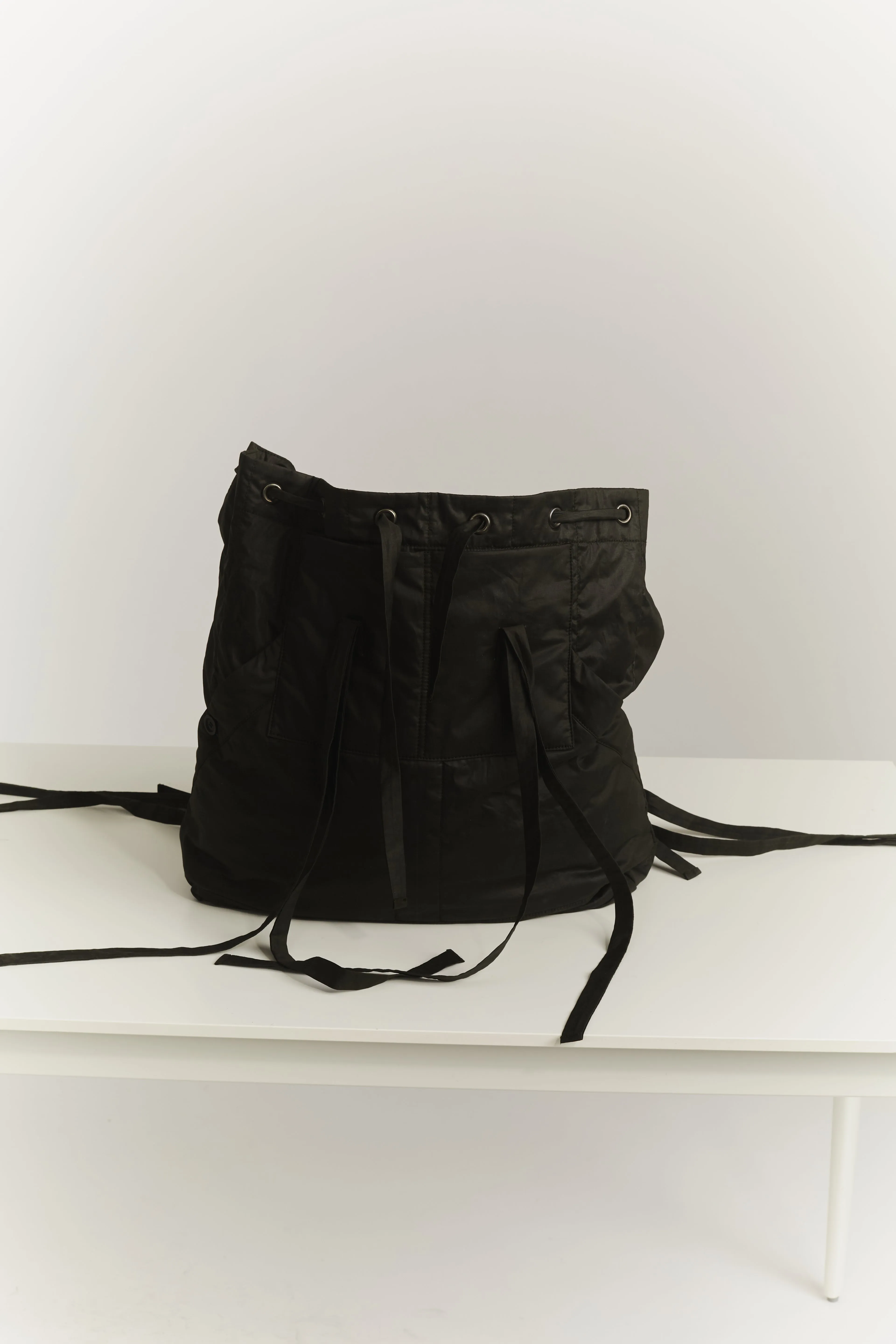 MILI BACKPACK - LACQED - DARK KHAKI sold by Casey Casey product image thumbnail 3
