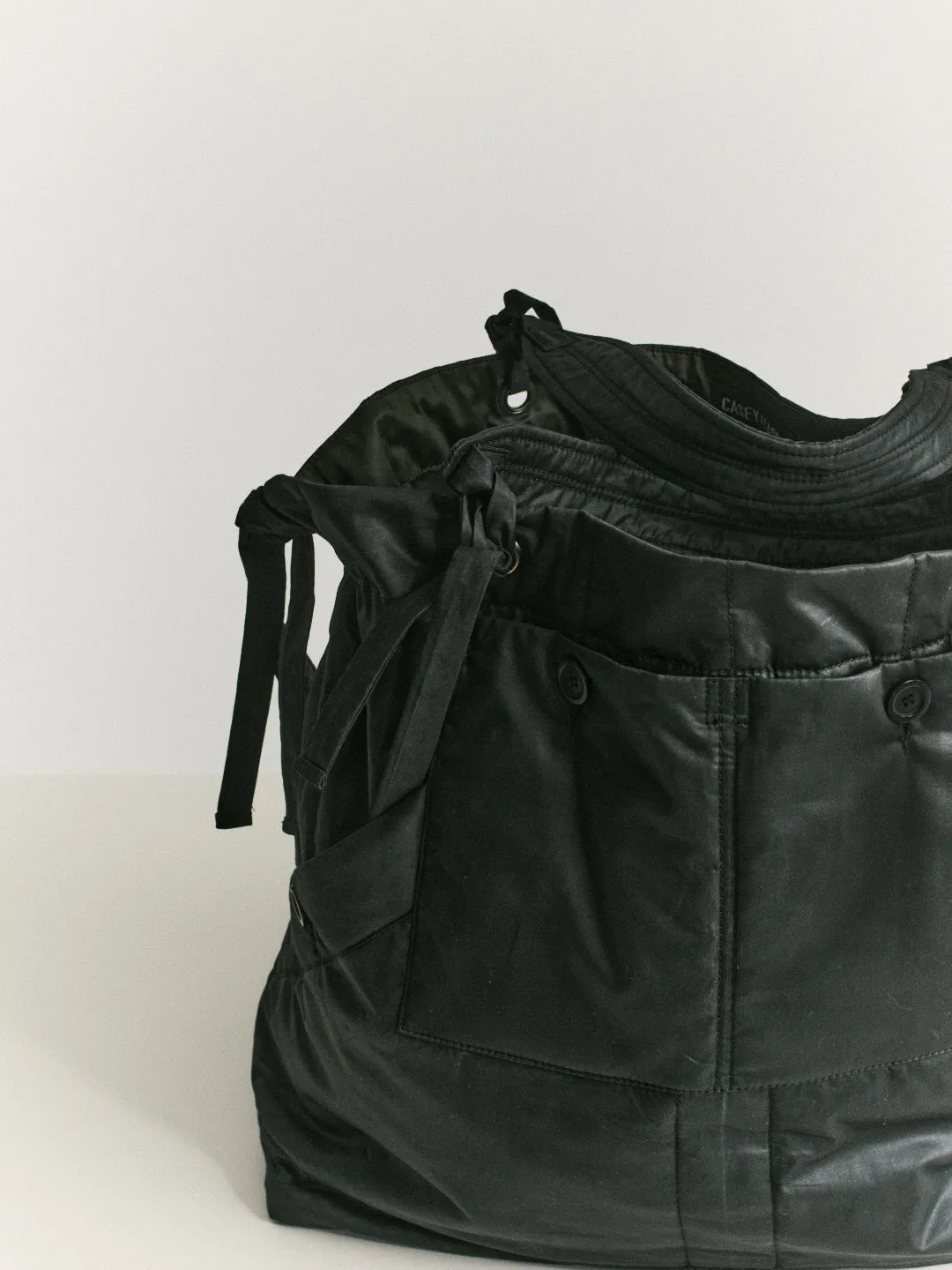 MILI CARGO TOTE - LACQED - BLACK sold by Casey Casey product image thumbnail 2