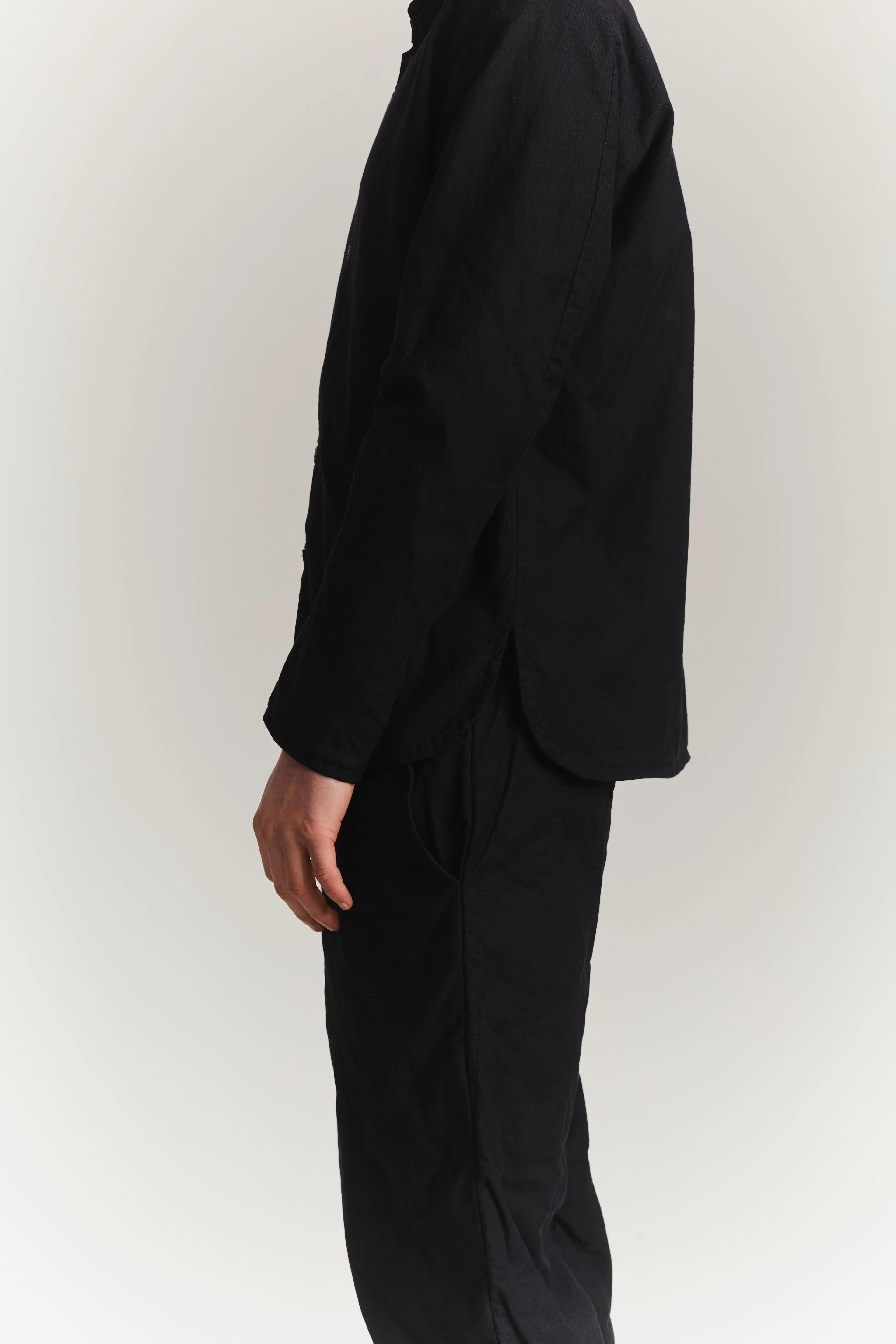 BUECHERON SHIRT - SAT TWILL - BLACK sold by Casey Casey product image thumbnail 4