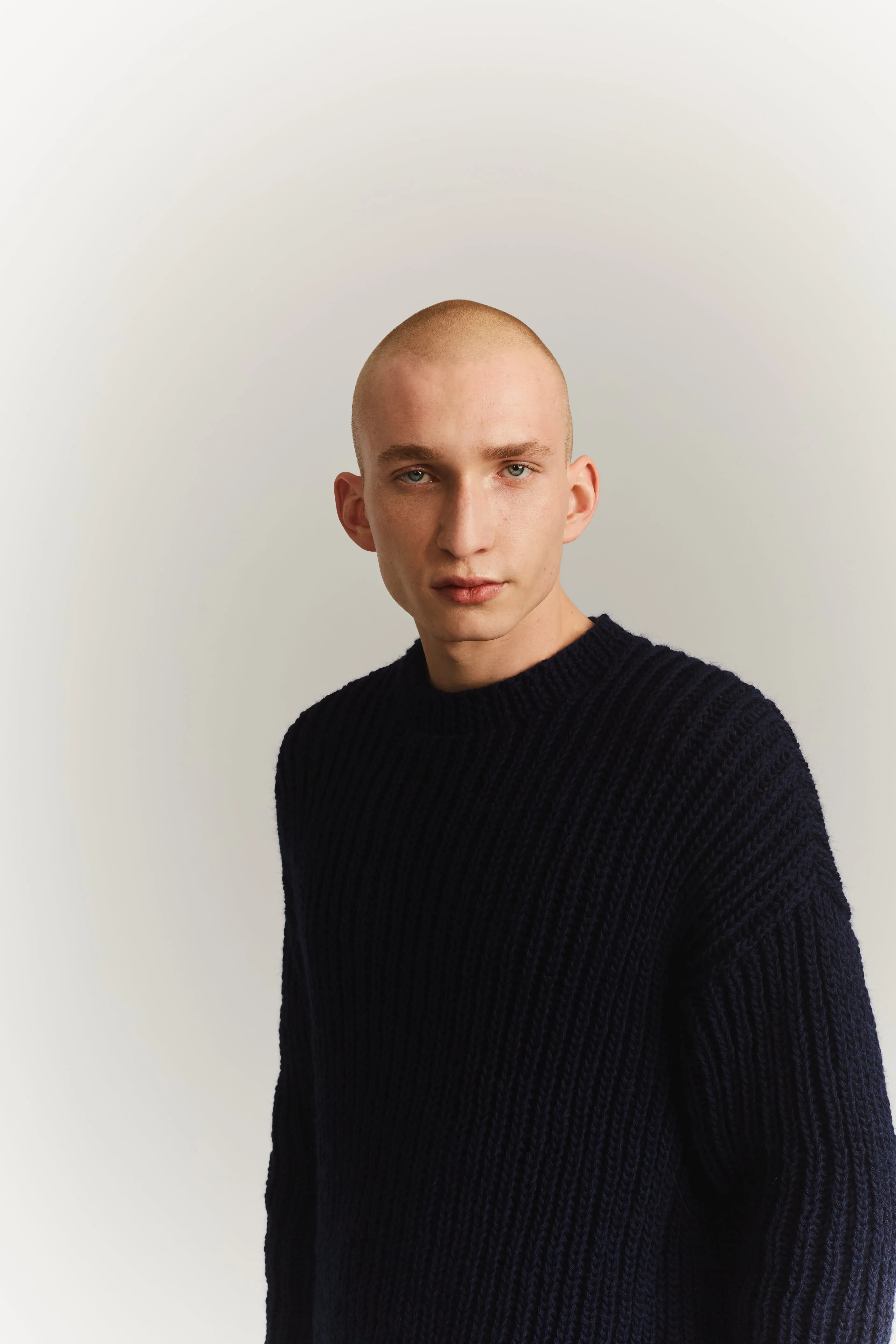 HEAVY RIB JUMPER - WOOLER - BLACK sold by Casey Casey Womens product image thumbnail 2