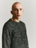 MIX STITCH JUMPER - ALPACOT - BLACK sold by Casey Casey Womens
