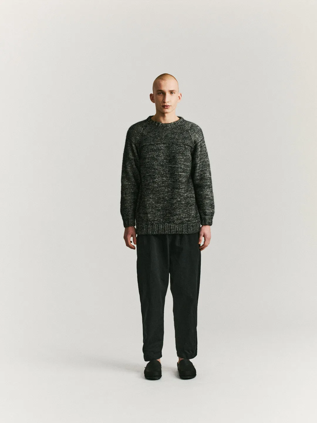 MIX STITCH JUMPER - ALPACOT - BLACK sold by Casey Casey product image thumbnail 2