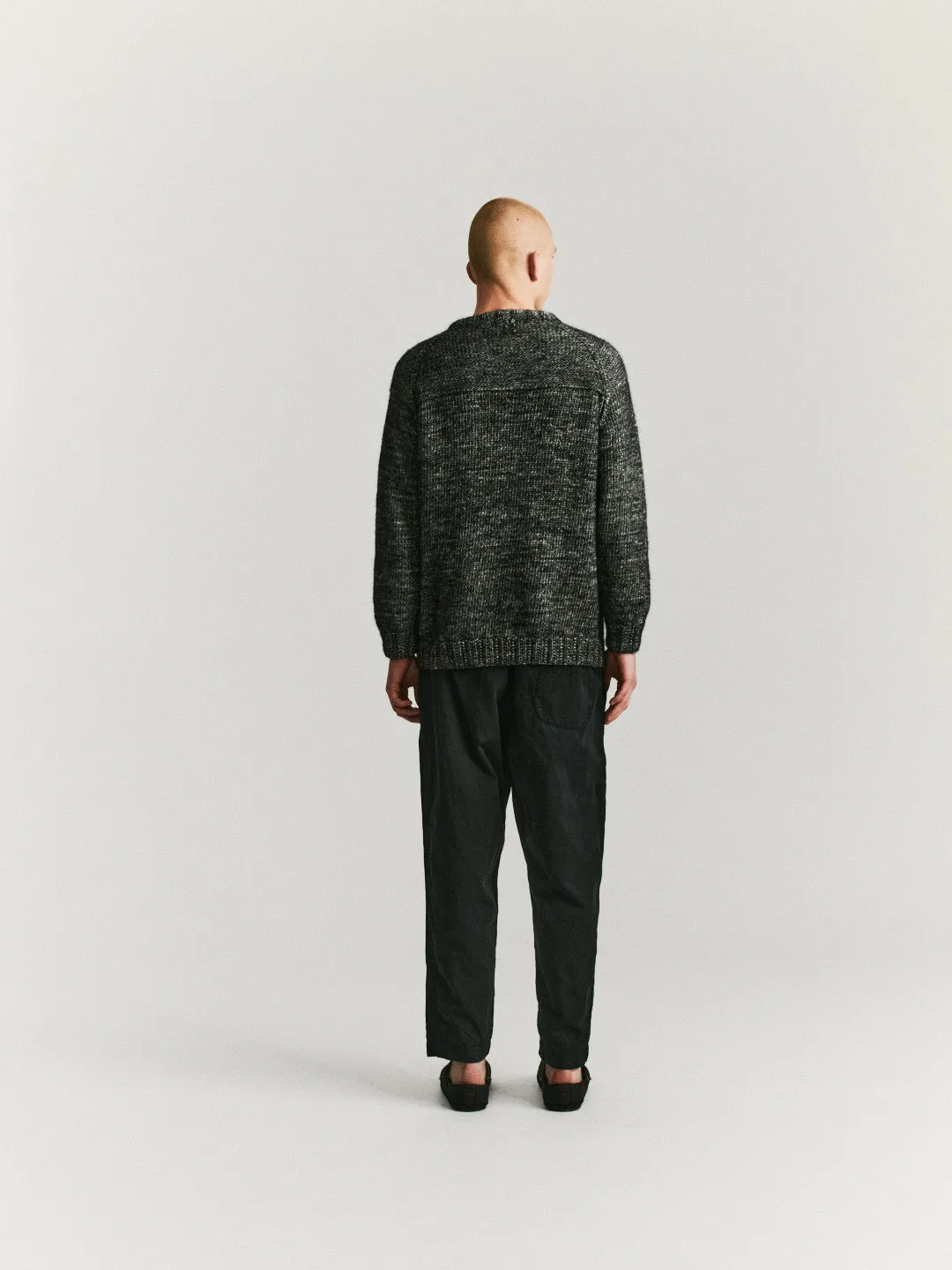 MIX STITCH JUMPER - ALPACOT - BLACK sold by Casey Casey product image thumbnail 4