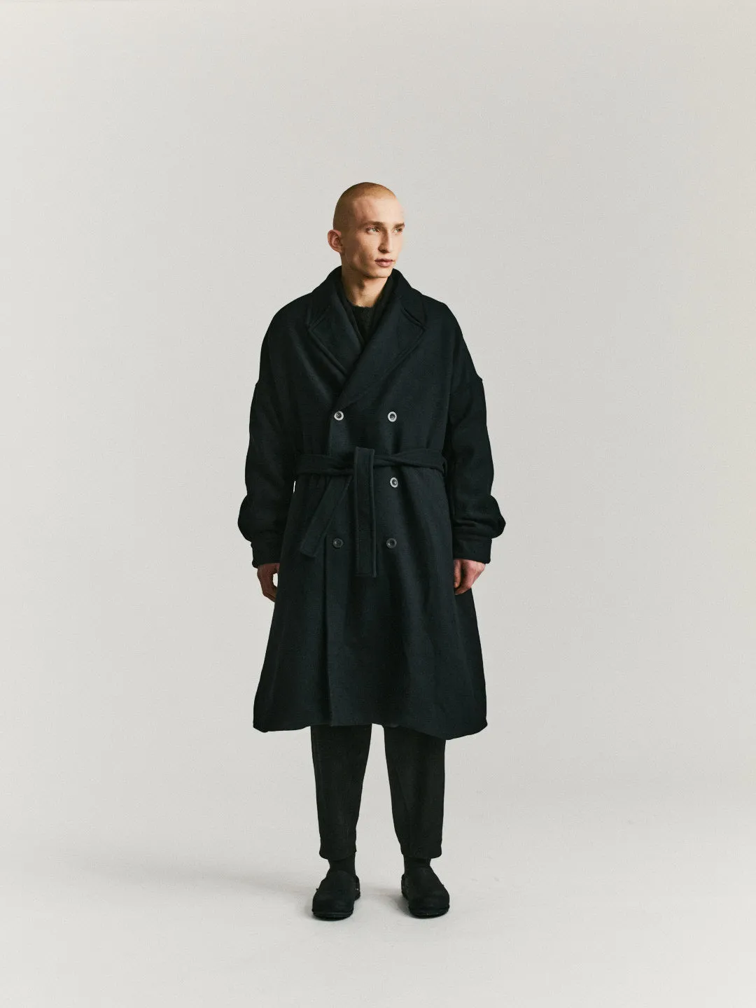 GREAT COAT - MOLE - DARK NIGHT sold by Casey Casey Womens