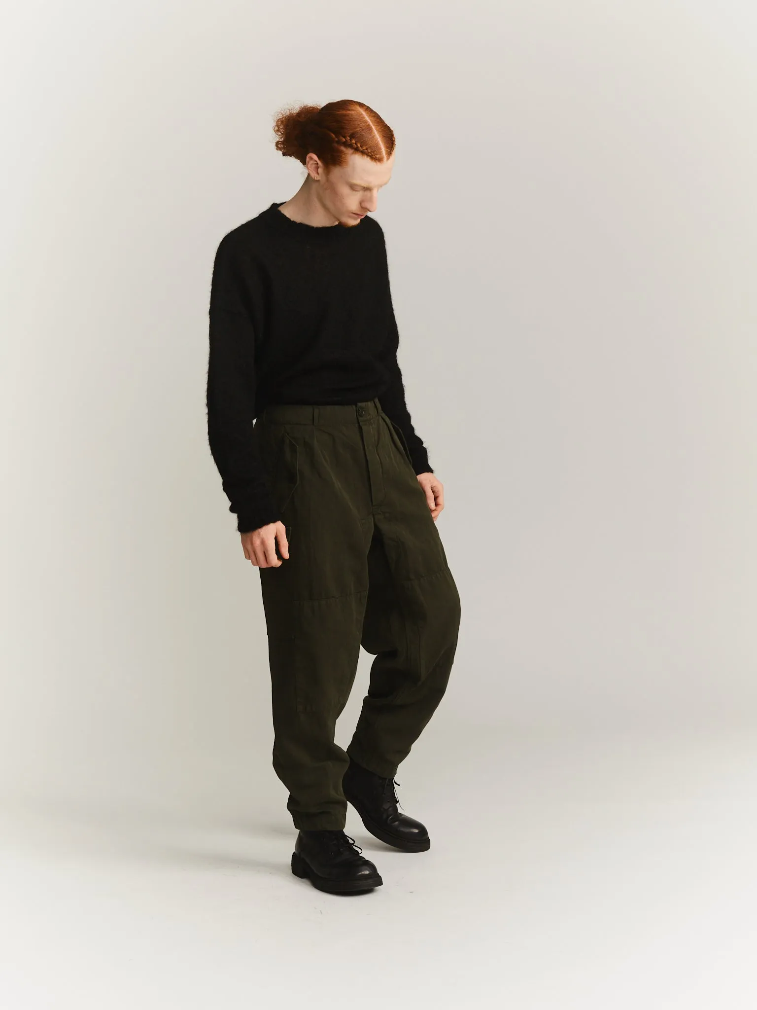 MUPO PANT - BIG 2/2 - DARK KHAKI sold by Casey Casey product image thumbnail 2