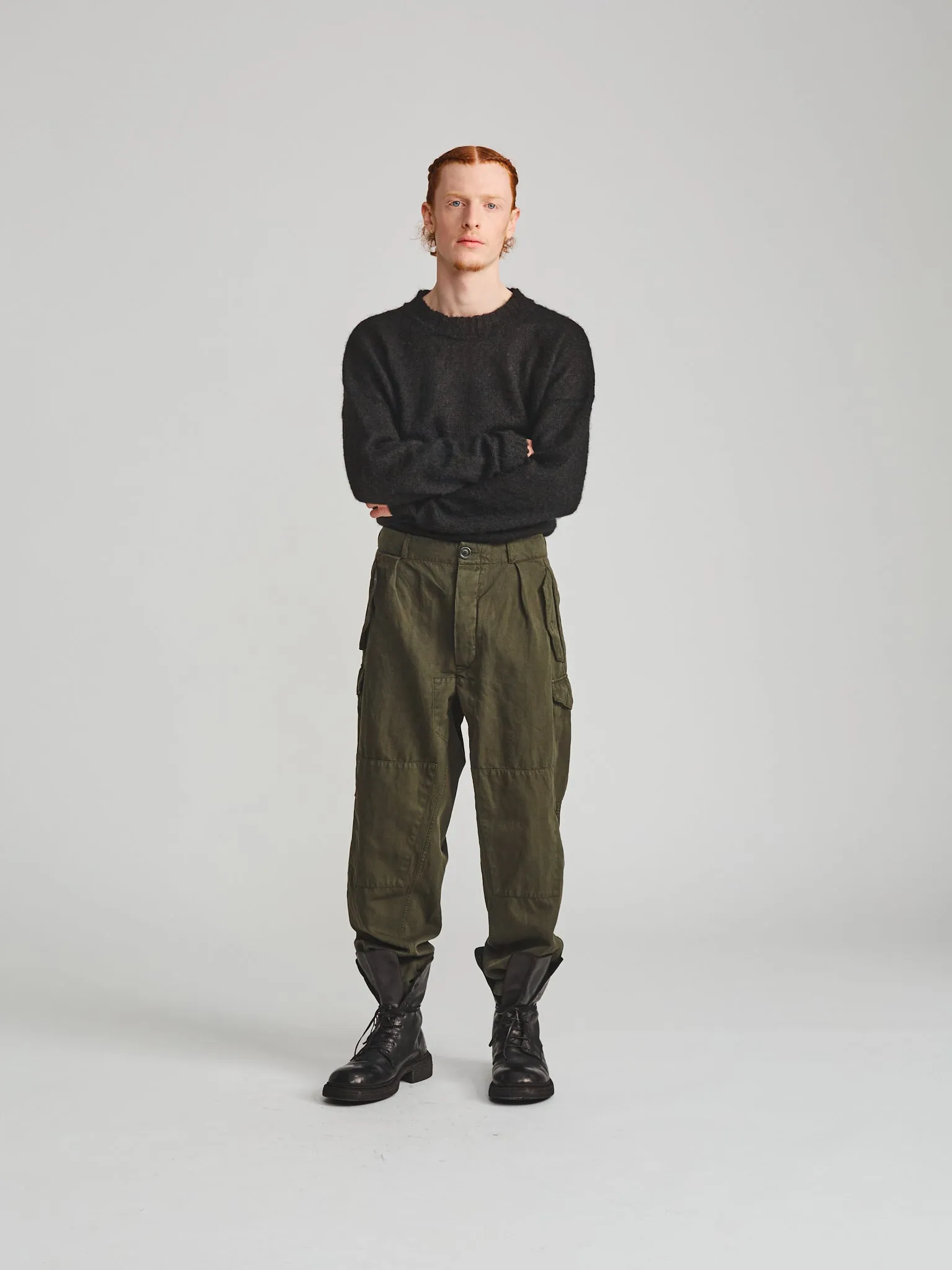 MUPO PANT - BIG 2/2 - DARK KHAKI sold by Casey Casey product image thumbnail 3