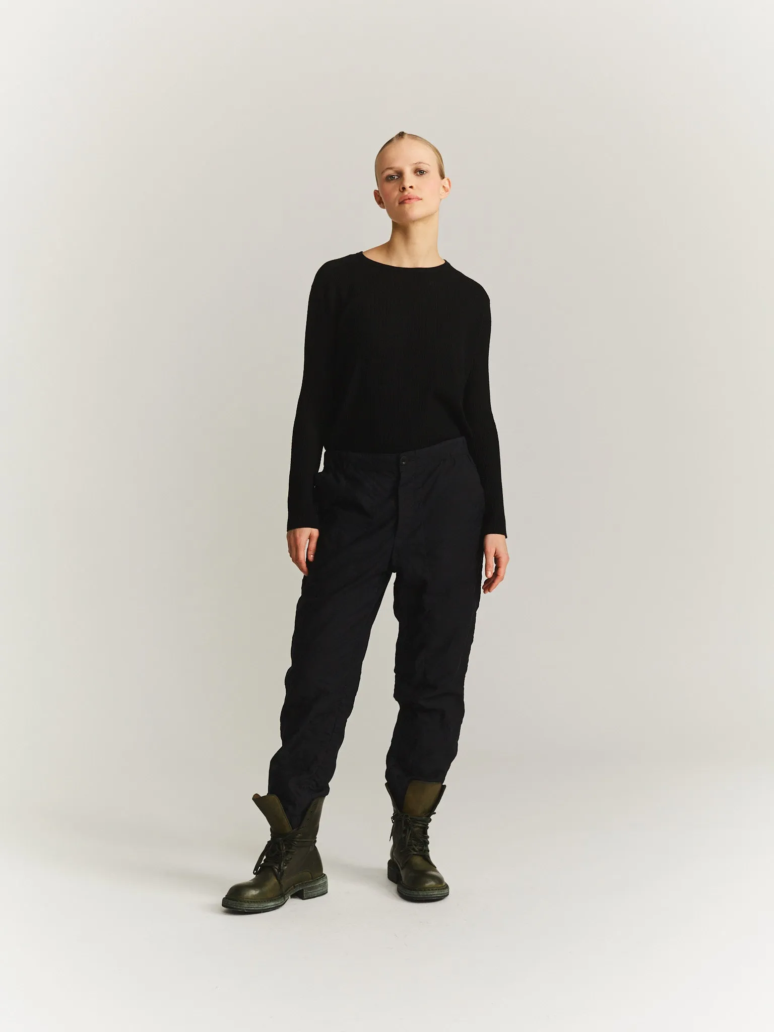 ISA PANT - SAT TWILL - BLACK sold by Casey Casey product image thumbnail 5