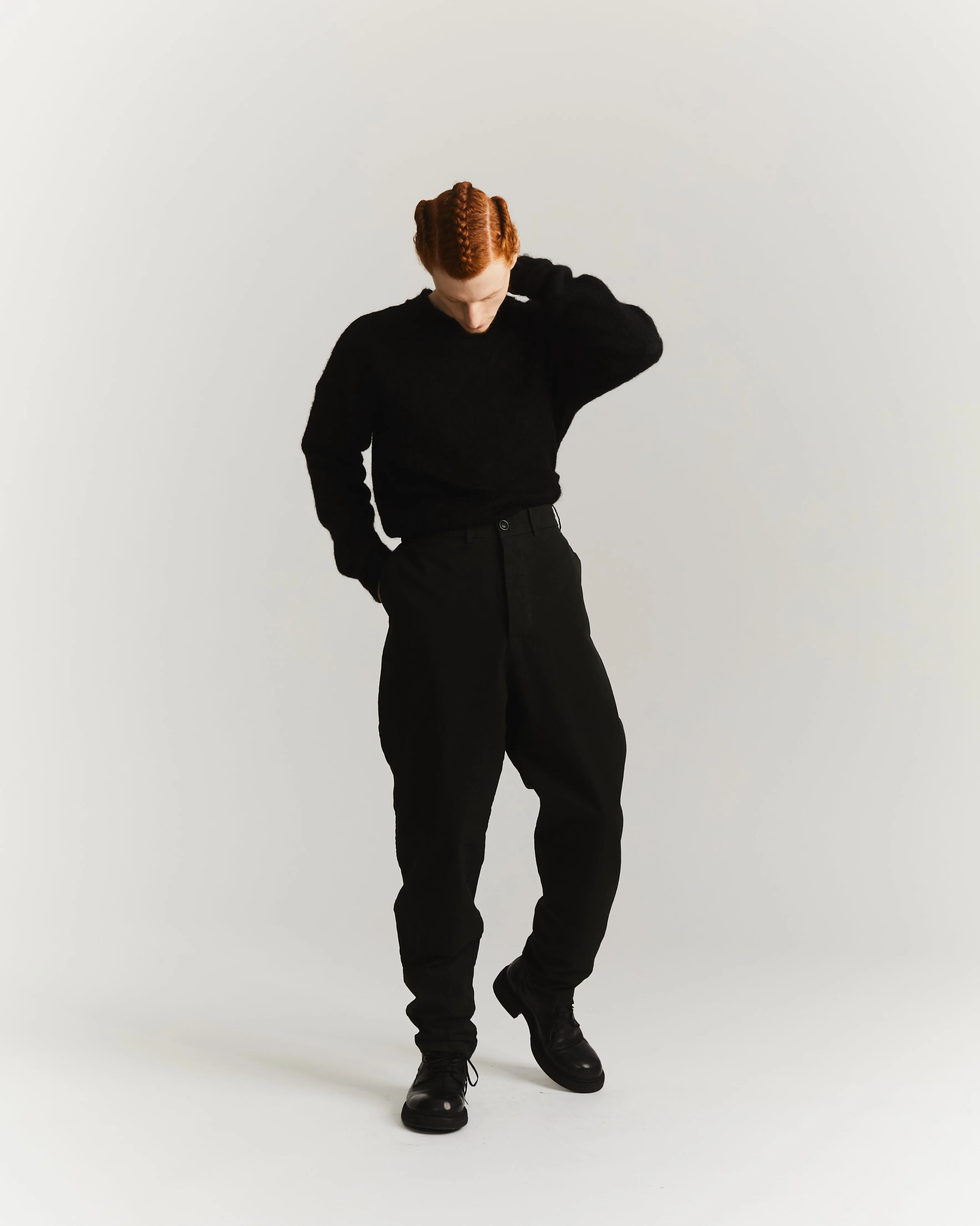 AH PANT - DOUBLE COT - BLACK sold by Casey Casey product image thumbnail 5