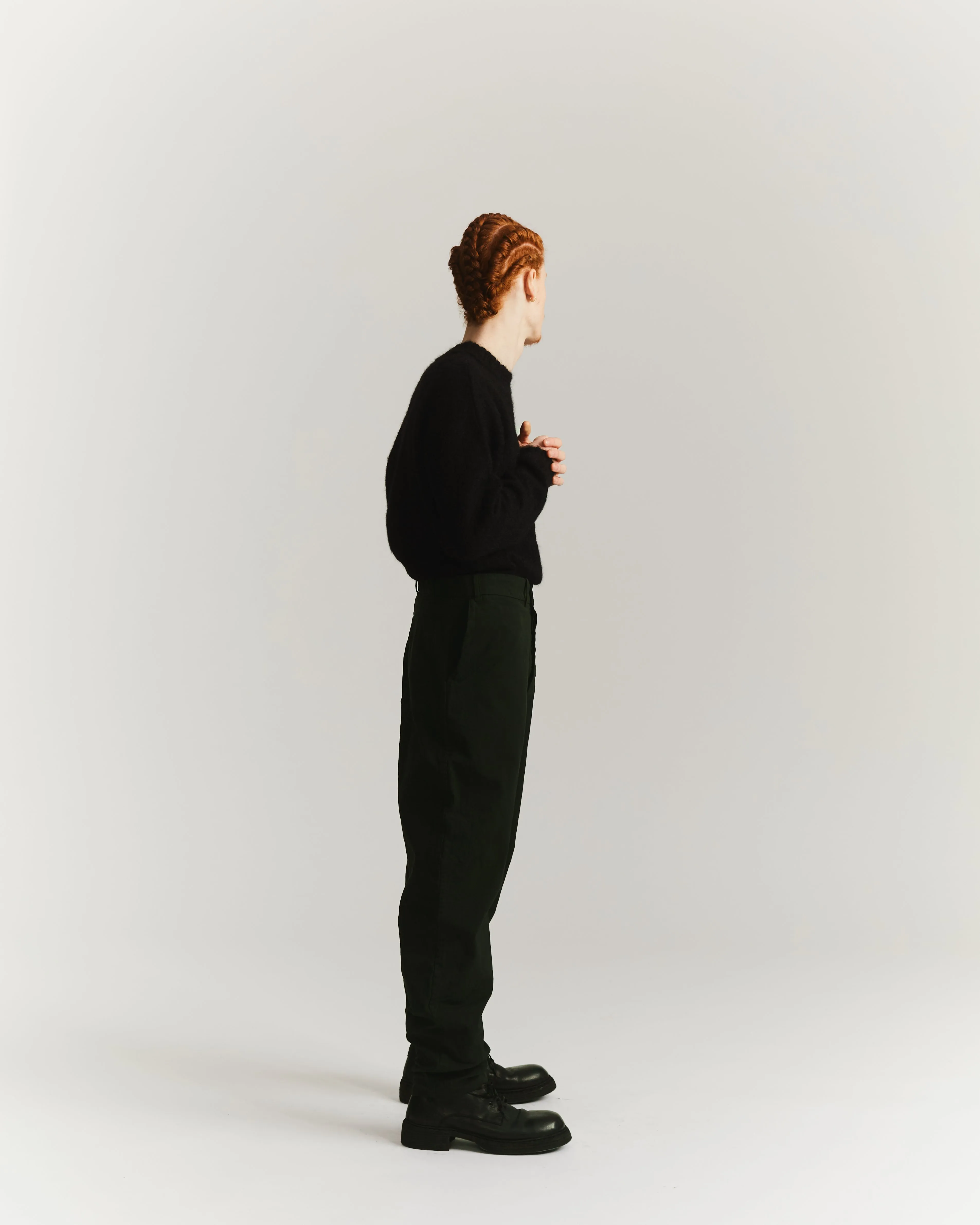 AH PANT - DOUBLE COT - DARK KHAKI sold by Casey Casey Womens product image thumbnail 2