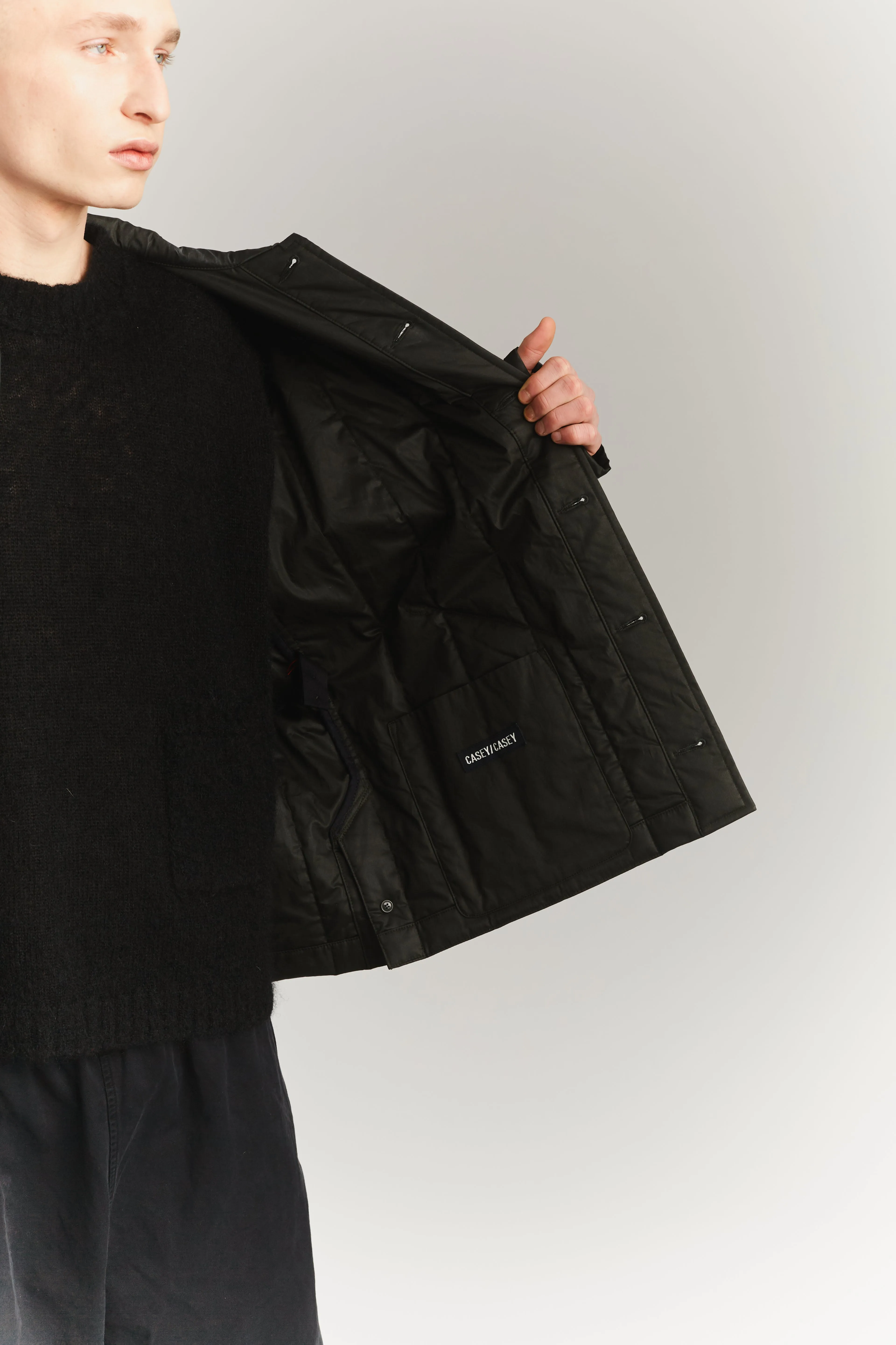 IKLA JACKET - LACQED - BLACK sold by Casey Casey Womens product image thumbnail 4